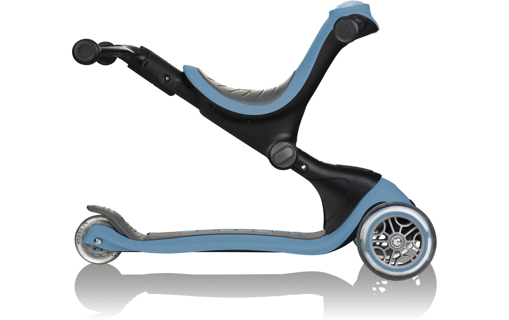 Globber Scooter »GO UP Deluxe Play, Ascheblau«