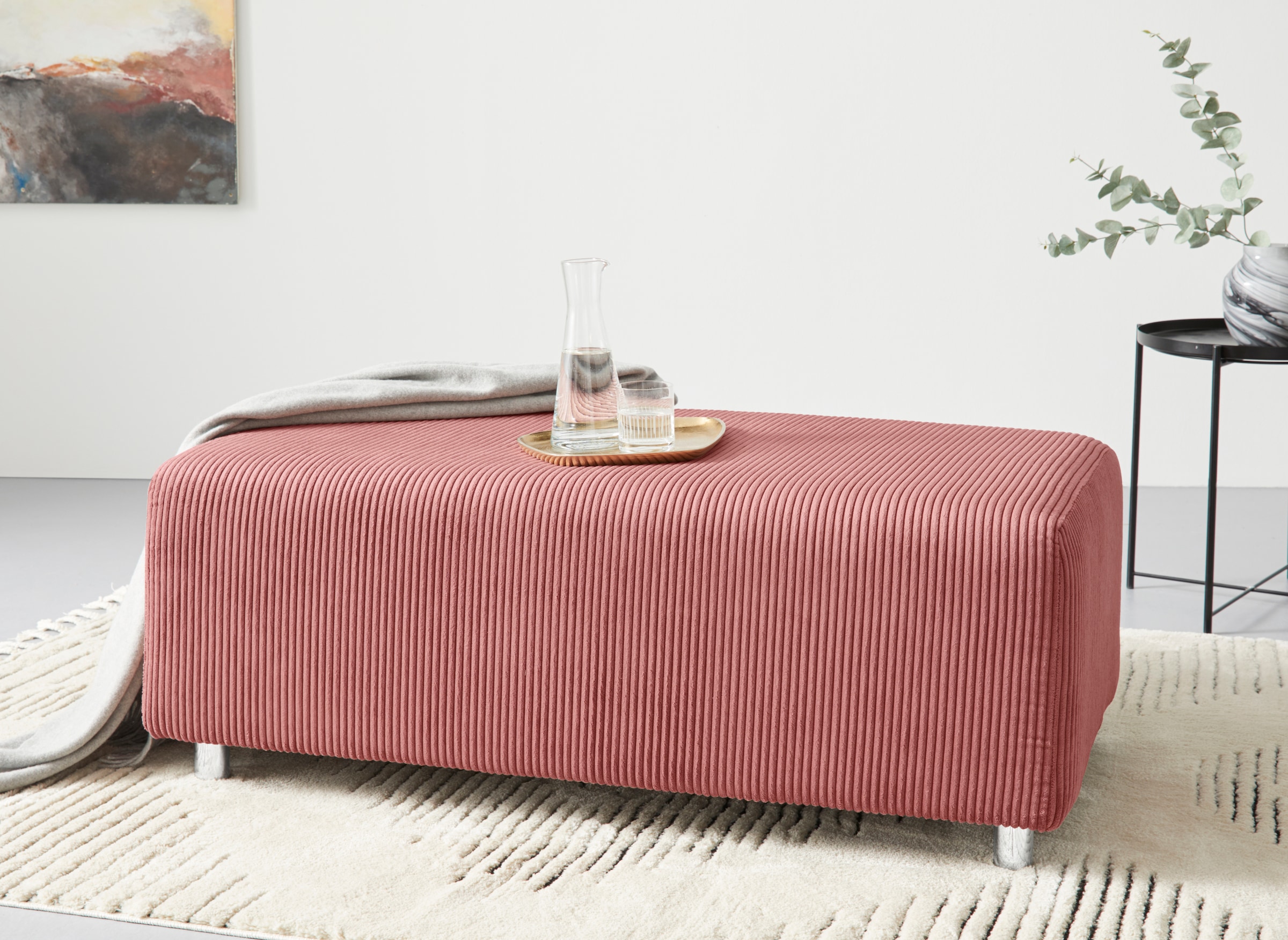 Image of Home affaire Polsterhocker "Györ" democratichome Edition, passend zum Ecksofa Györ