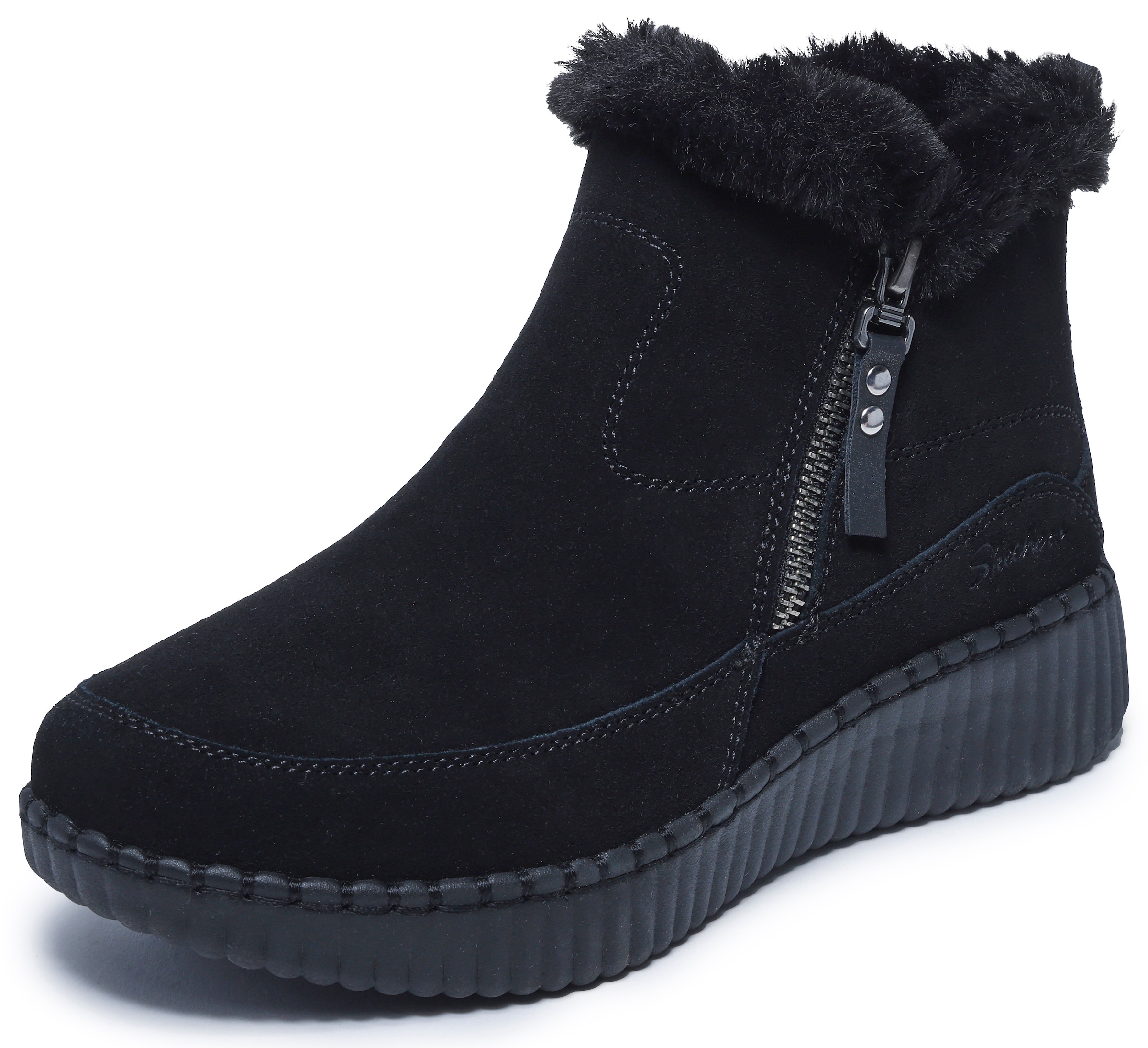 Skechers Winterboots »WILSHIRE BLVD-FRESH ZIP«  Boots mit Reissverschluss