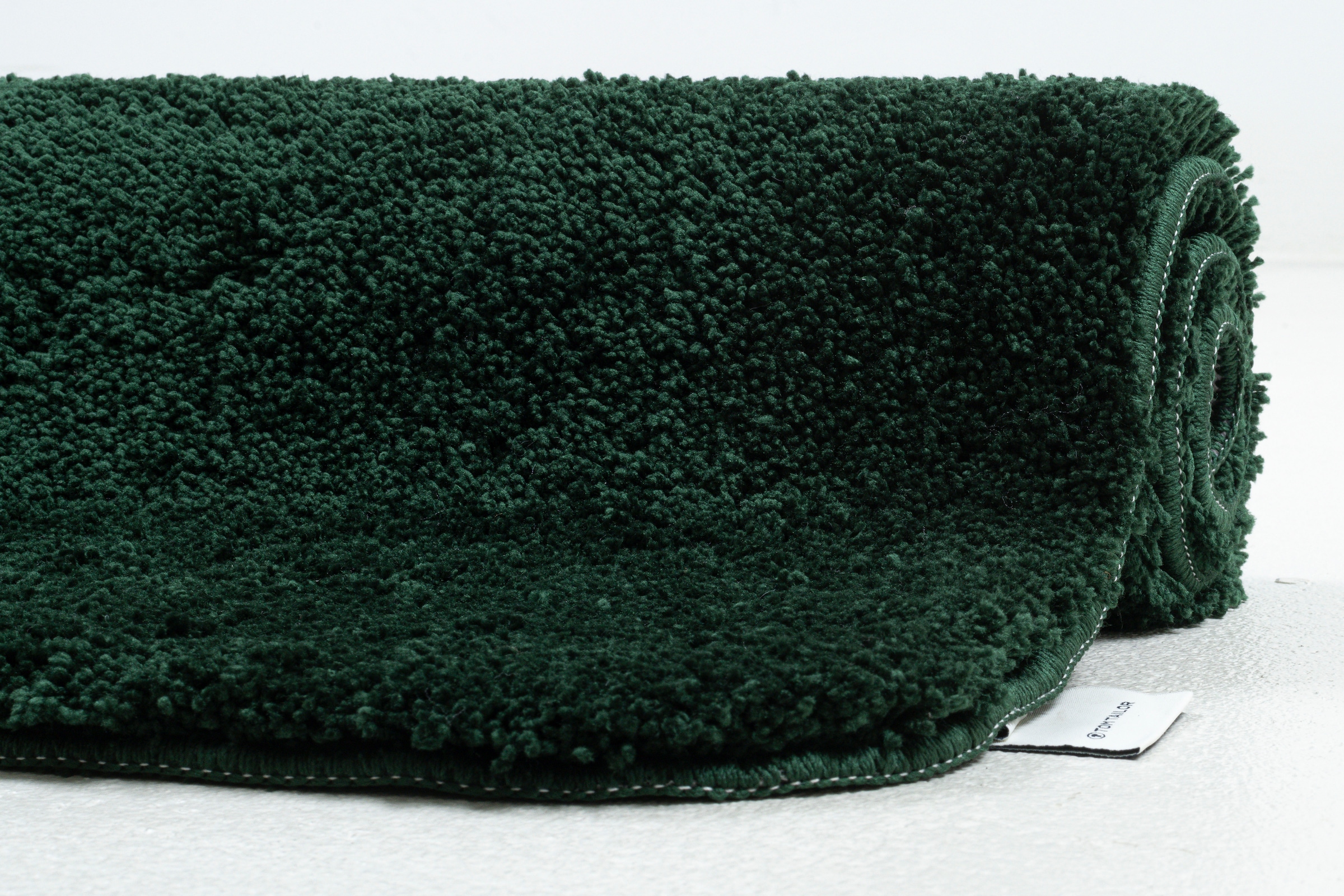 TOM TAILOR HOME Tapis de bain »Cozy Bath UNI« Höhe 27 mm Badteppich, Uni Farben, rechteckig, rund und oval erhältlich