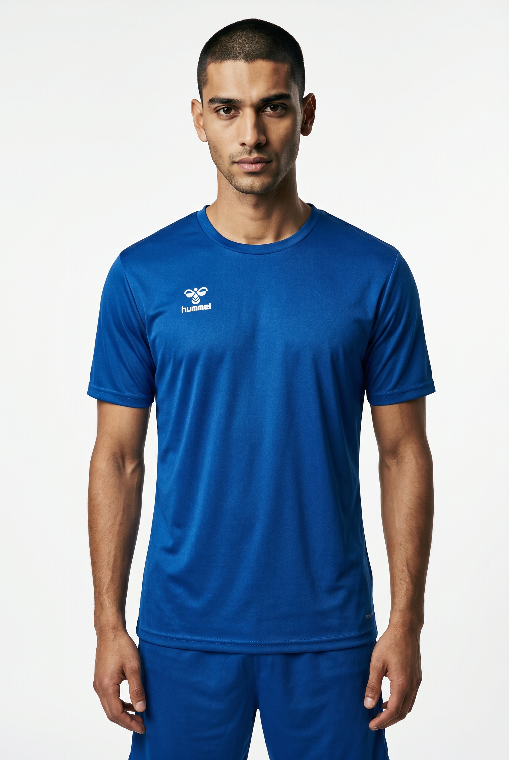 Image of hummel Trainingsshirt "HMLESSENTIAL JERSEY S/S" sportliche Passform, Kurzarm, schnell trocknend, atmungsaktiv