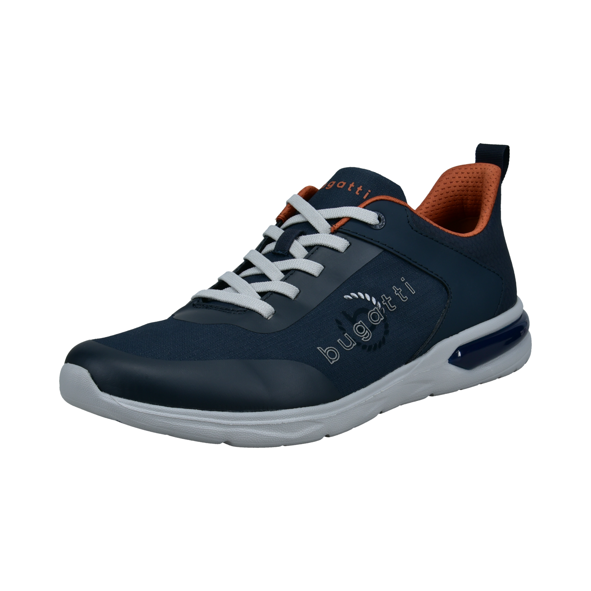 bugatti Sneaker  Schnürschuh, Halbschuh, Freizeitsneaker mit Logoschriftzug