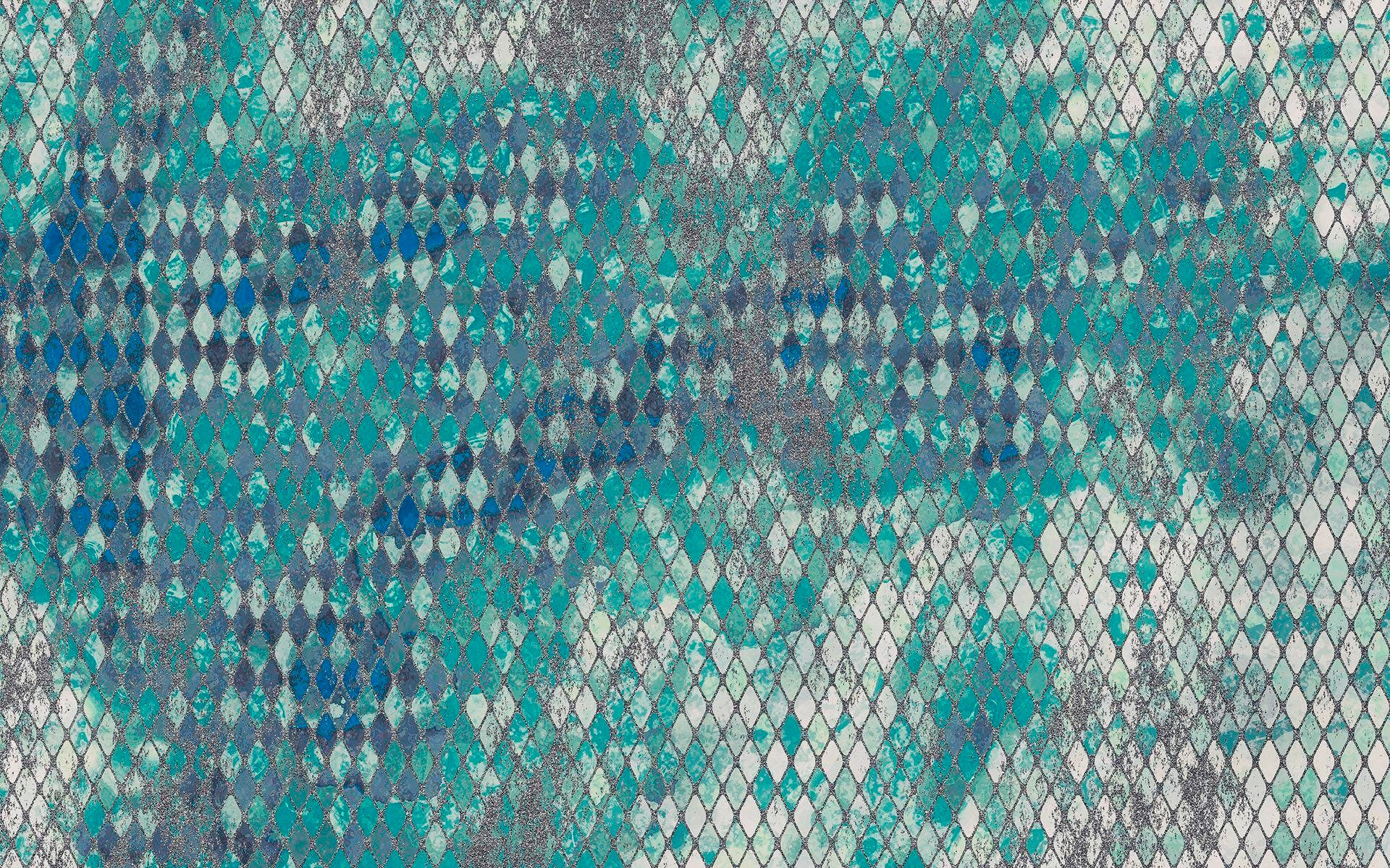 Image of Komar Vliestapete "Digitaldruck Vlies - Harlekin - Grösse 400 x 250 cm" bedruckt glatt Wohnzimmer, Schlafzimmer