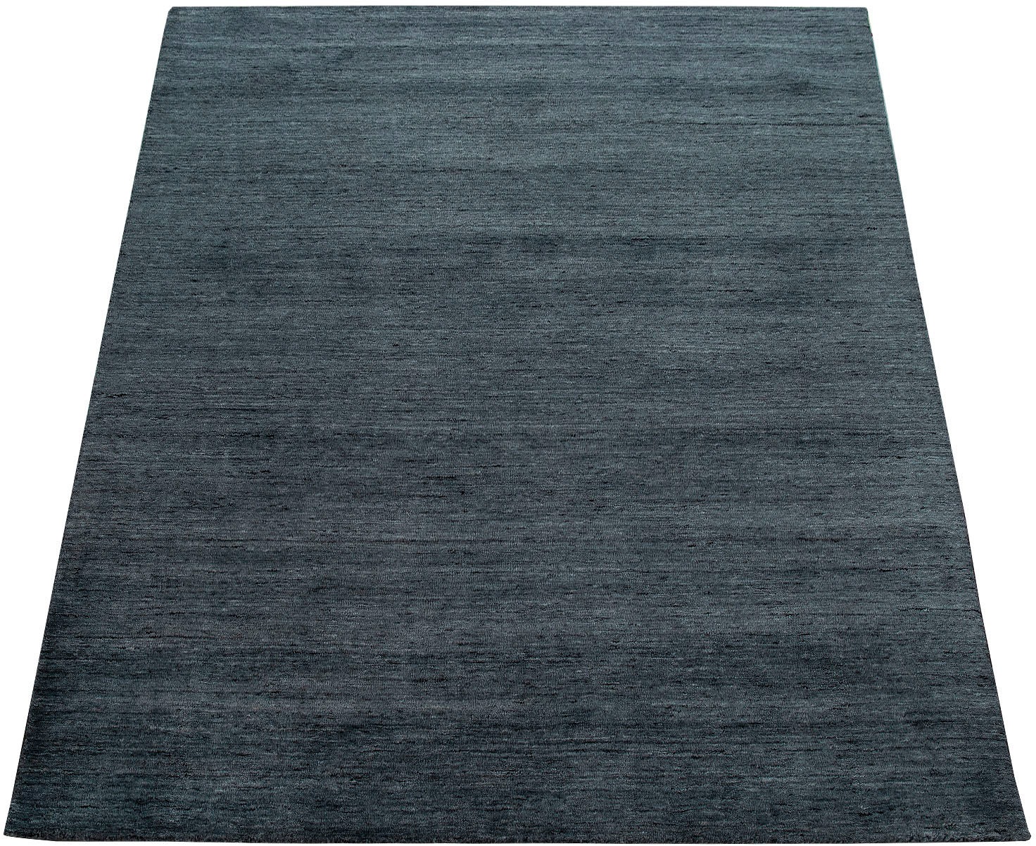 Image of Paco Home Teppich »Loft 250«, rechteckig, 14 mm Höhe, Handweb Teppich, Kurzflor, aus 60% Viskose, 40% Baumwolle, einfarbig meliert, handgewebt, ideal im Wohnzimmer & Schlafzimmer bei Ackermann Versand Schweiz