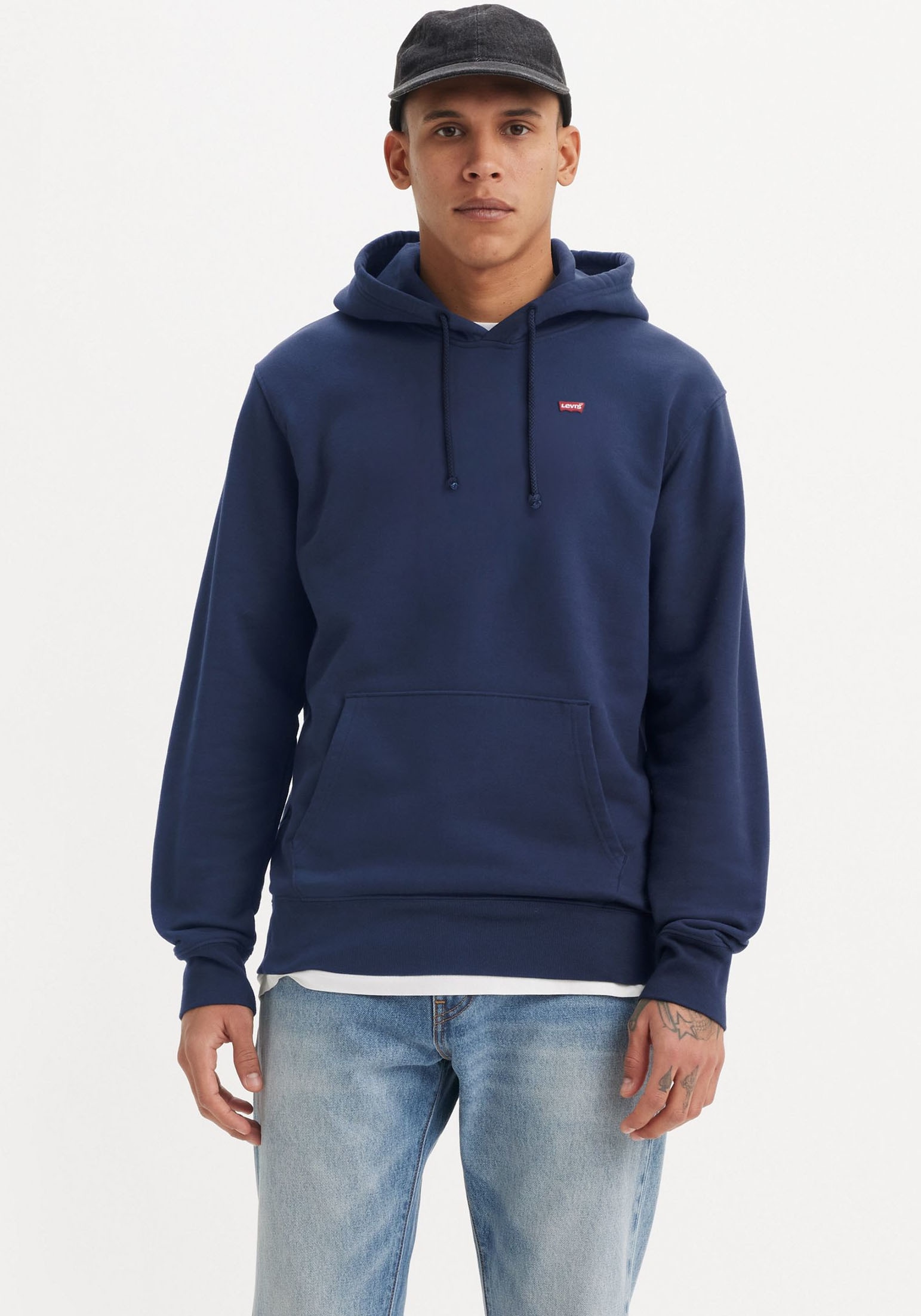 Image of Levis Kapuzensweatshirt "NEW ORIGINAL HOODIE", mit kleinem Batwing-Logo