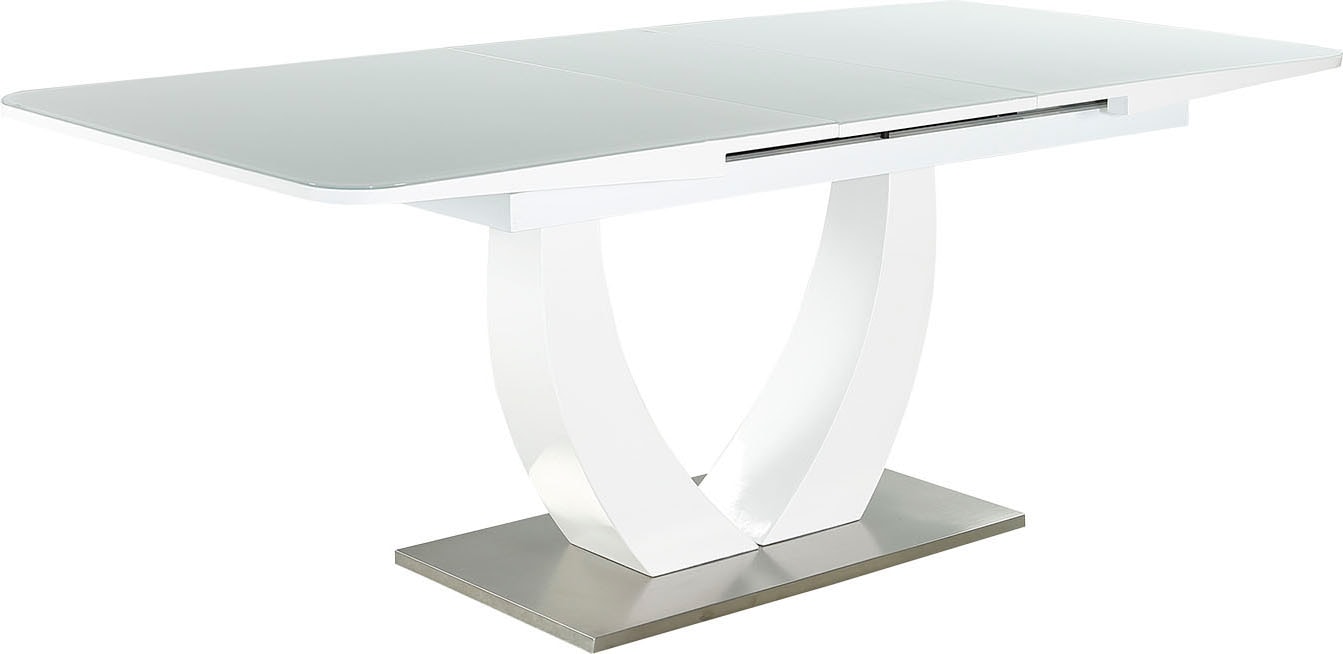 Jockenhöfer Gruppe Table de salle à manger »Ulm« Hochglanz, mit Synchronauszug, Breite 160-200 cm