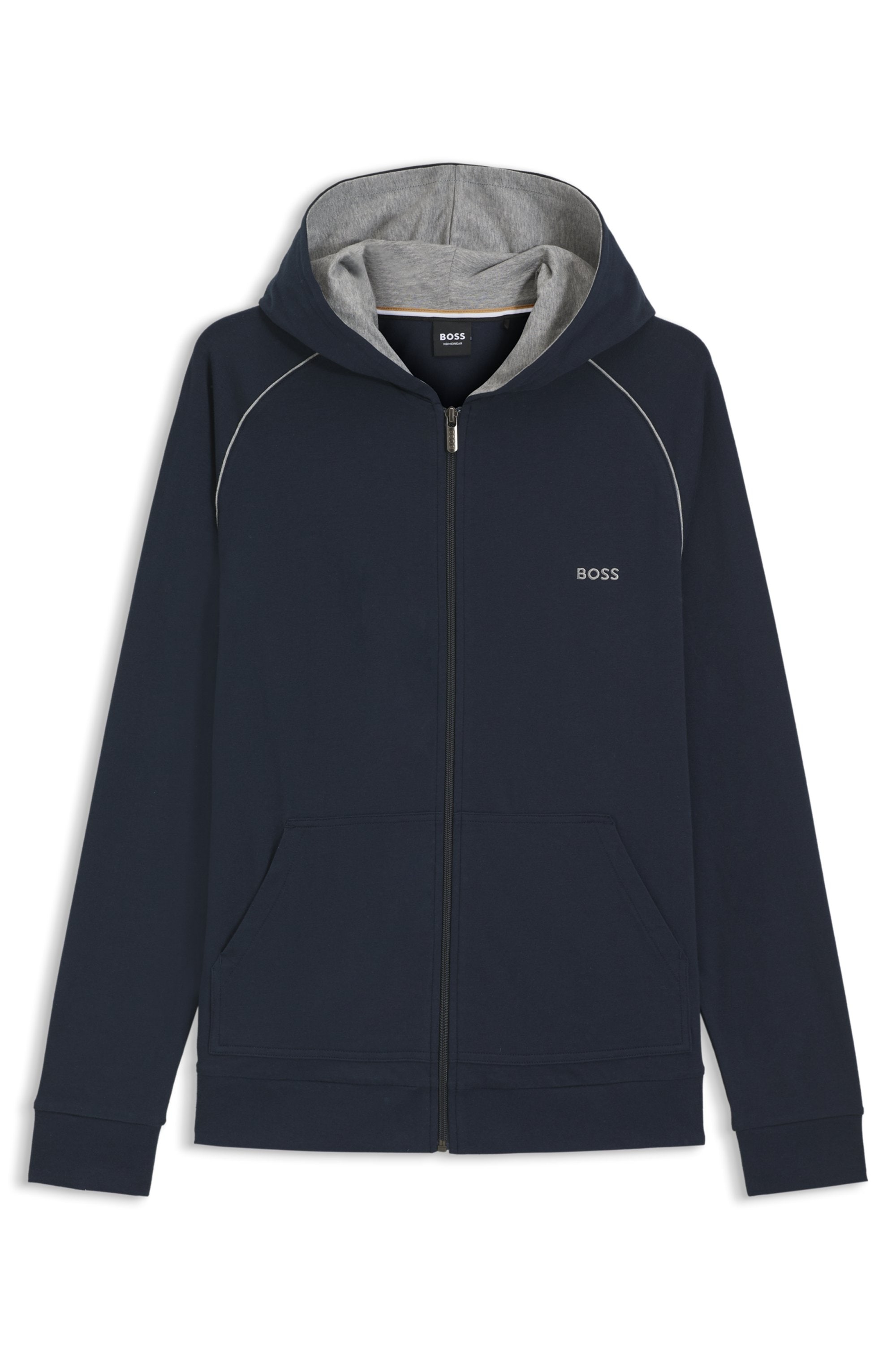 BOSS Sweat à capuche »Mix&Match Jacket H«, mit BOSS Stickerei auf der Brust

