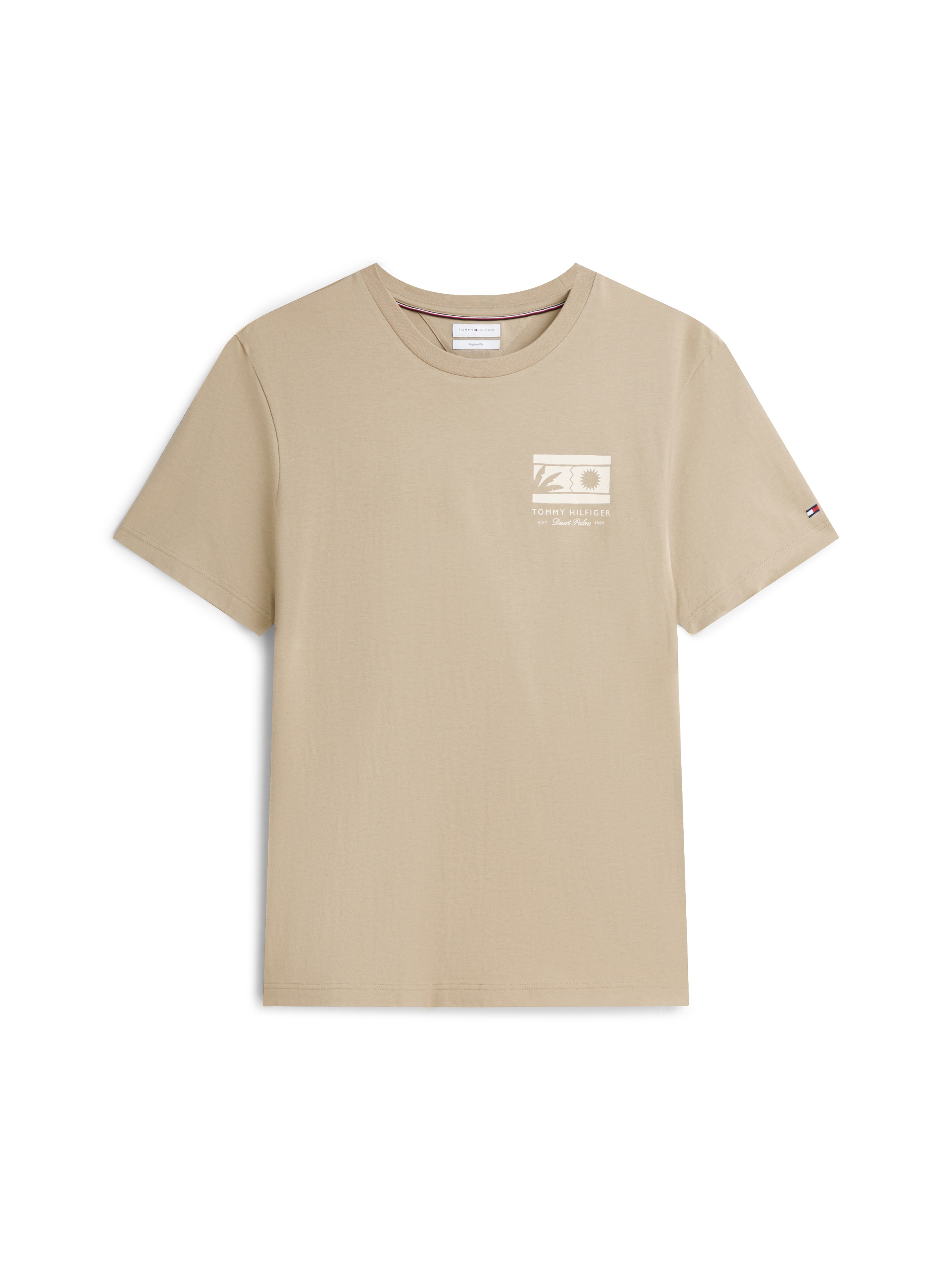 Tommy Hilfiger T-Shirt »MONO SUN GRAPHIC REGULAR TEE« aus Jersey mit Logo-Grafik