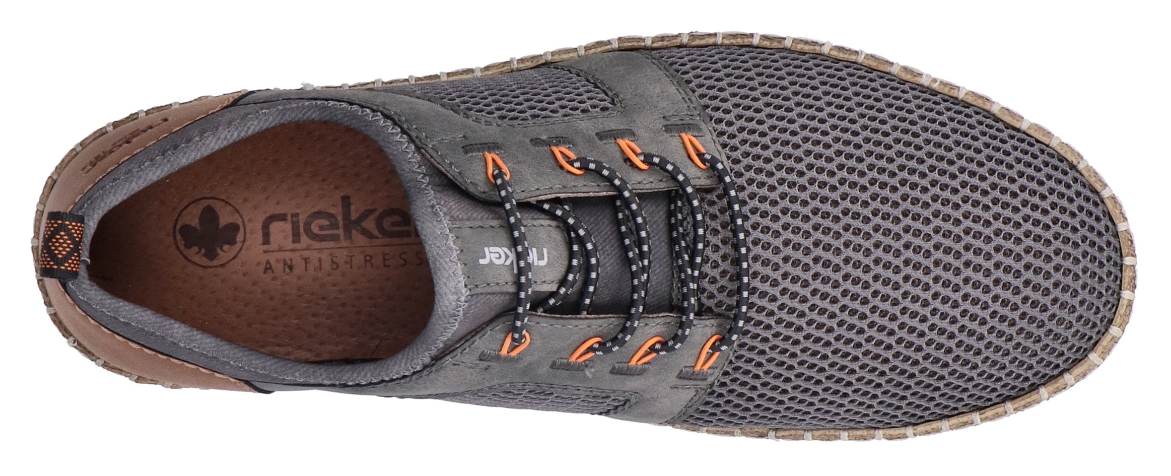 Rieker Baskets slip-on  Schlupfschuh, Slipper, Freizeitschuh, elastischer Einstieg, Gummizug