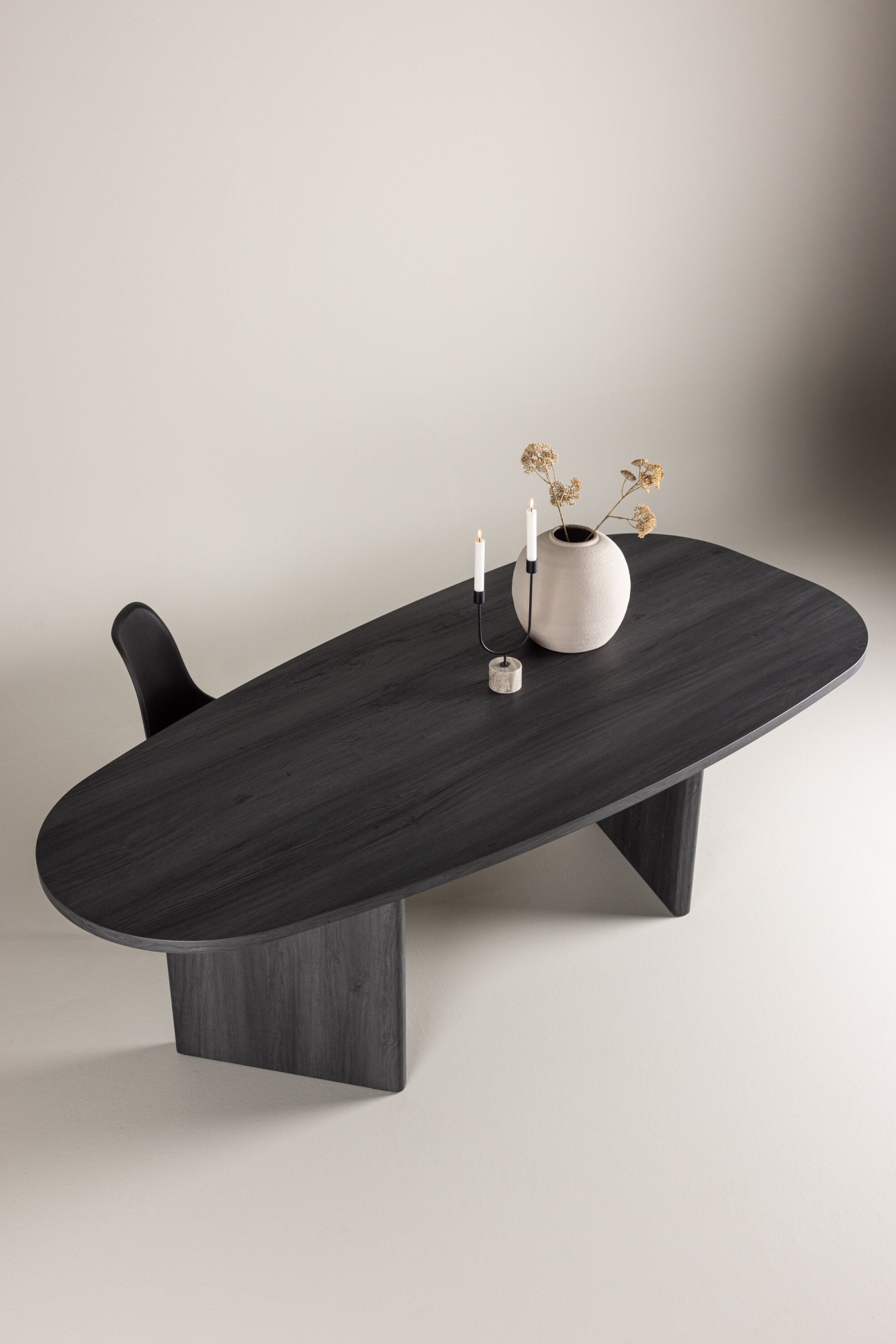 Venture Home Esstisch Esszimmertisch, MDF, oval, gesellig, einladend, modern