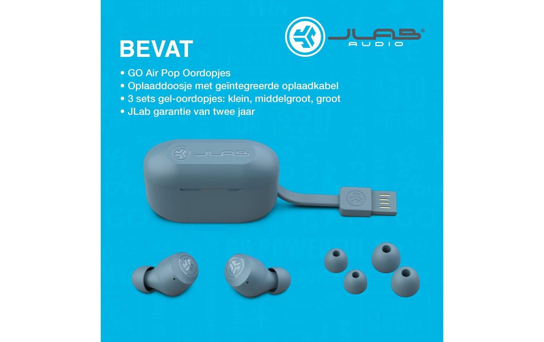 Jlab wireless In-Ear-Kopfhörer »True Wireless Go Air Pop«