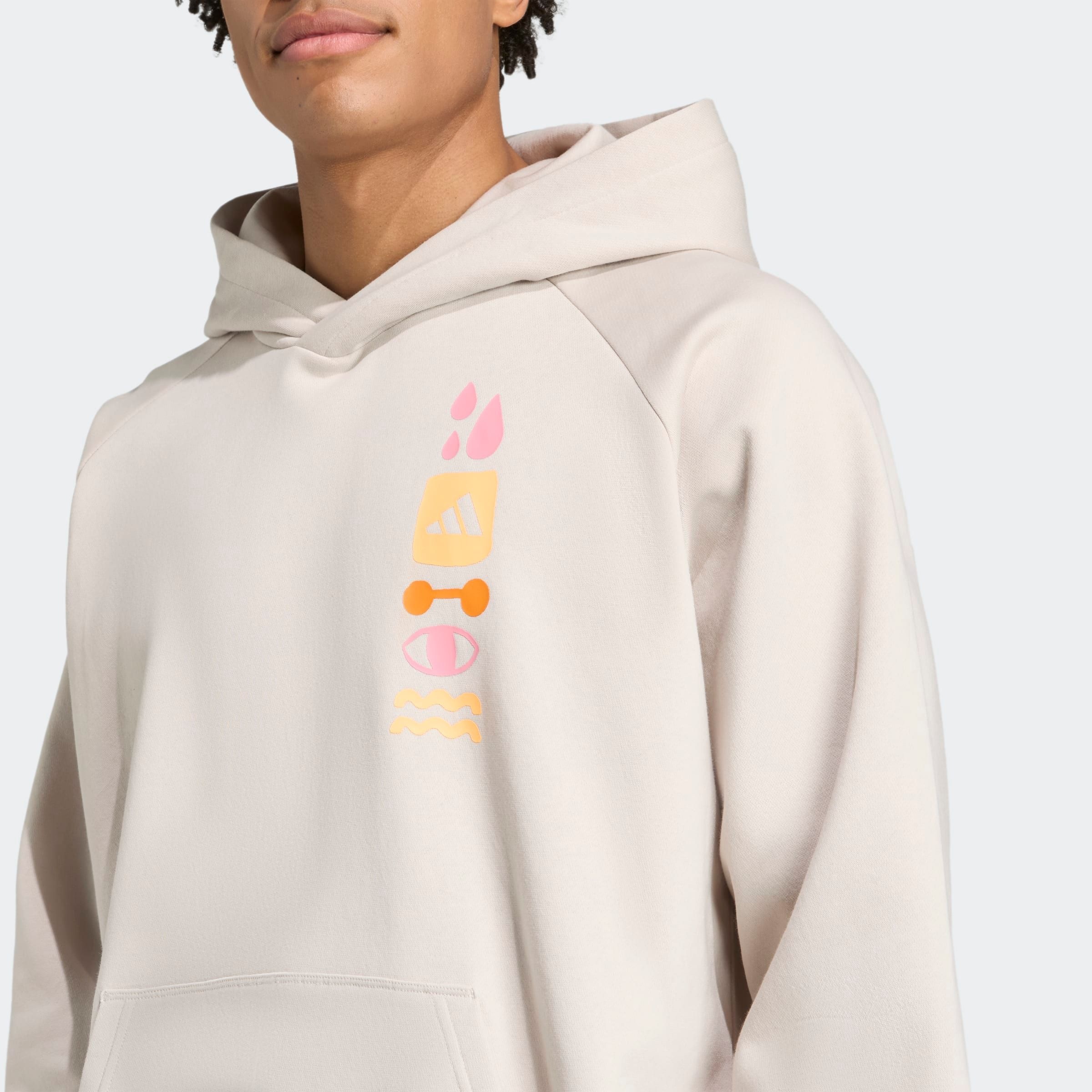 adidas Performance Kapuzensweatjacke »GFX HOODIE« 1 Stk. tlg.