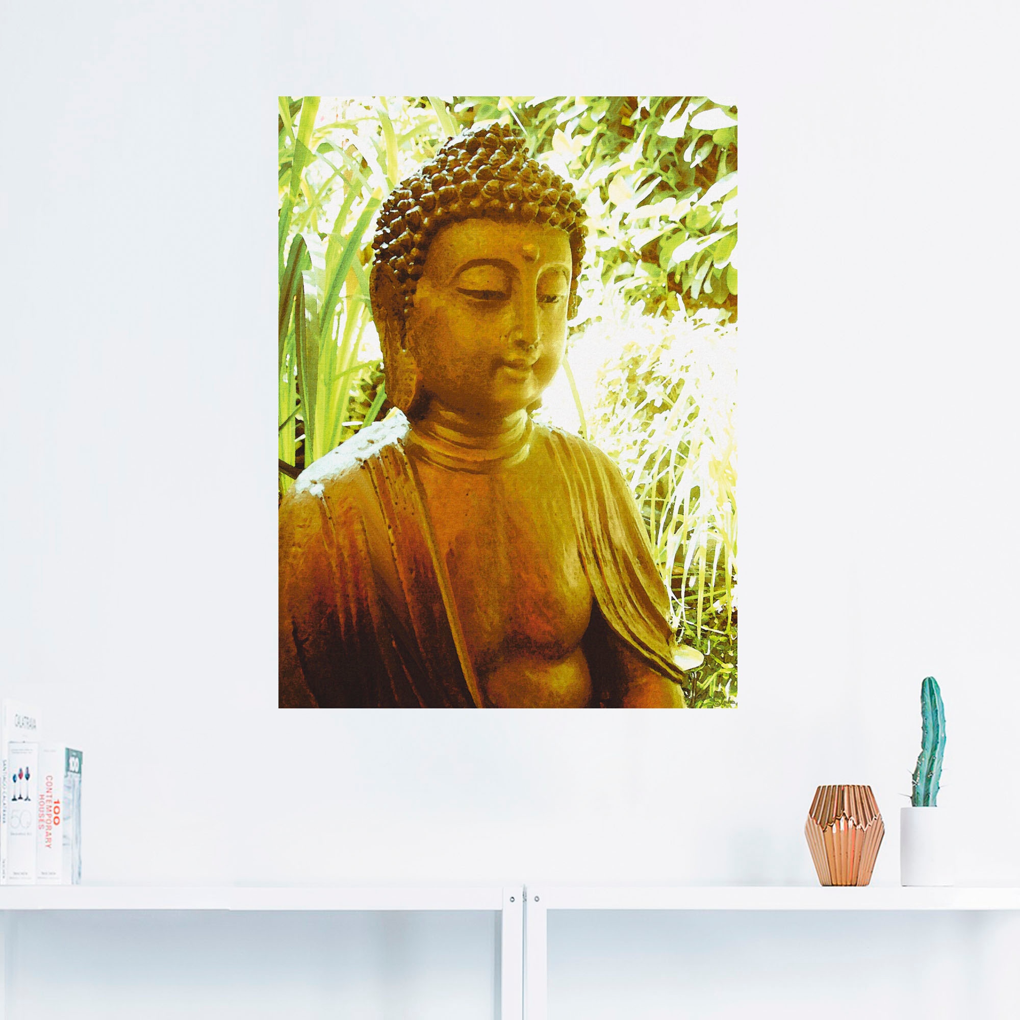 Artland Wandbild »Die Seele von Buddha«, Religion, (1 St.), als Leinwandbild, Poster, Wandaufkleber in verschied. Grössen