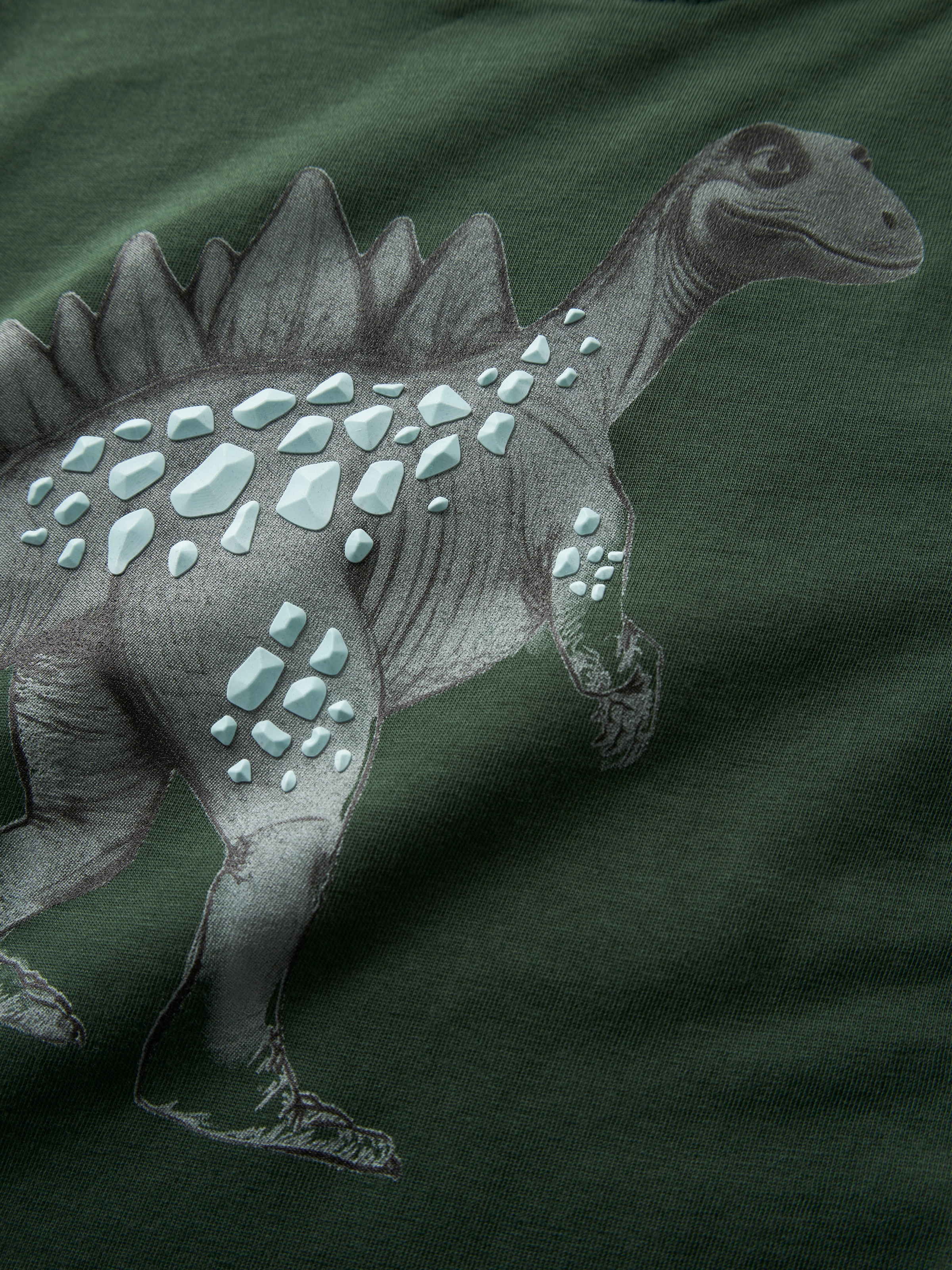 Name It T-shirt à manches longues »NMMNEDIN 2P LS NREG TOP BOX PB« Paquet, 2 Coton, coupe régulière, imprimé dinosaure
