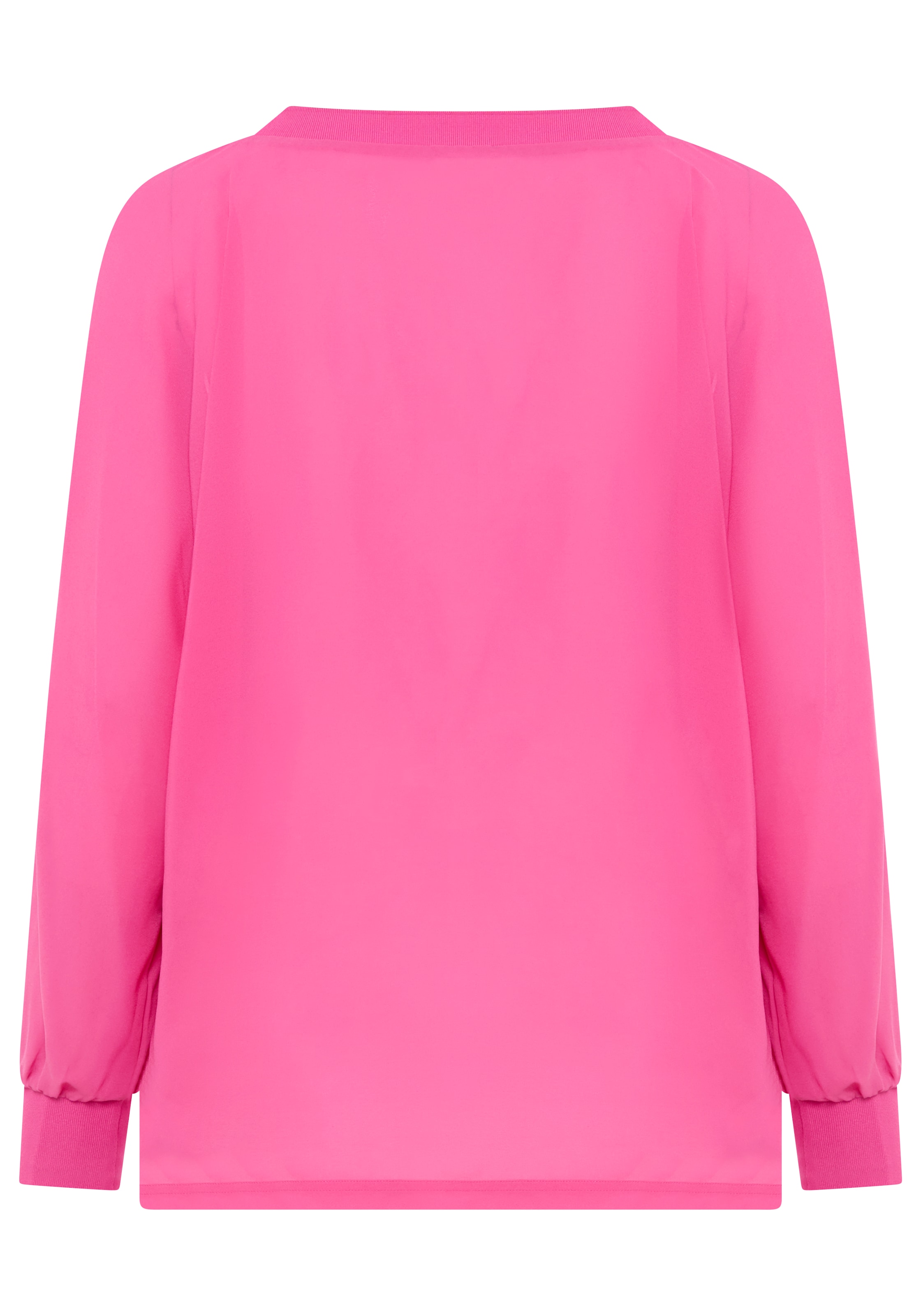 Laura Scott CURVE Chemisier à chemise mit sportivem Rippenbündchen