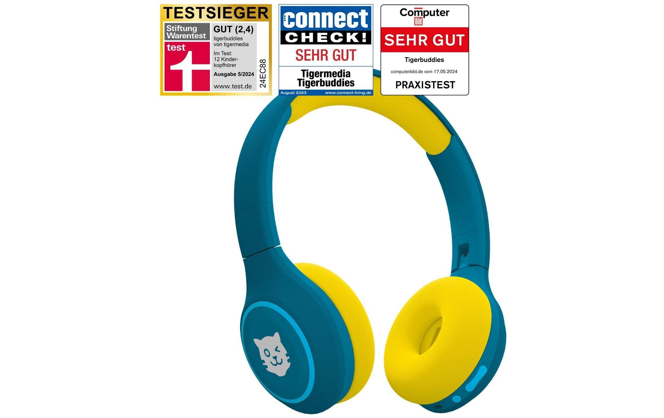 TigerMedia Écouteurs Bluetooth »Tigerbuddies«