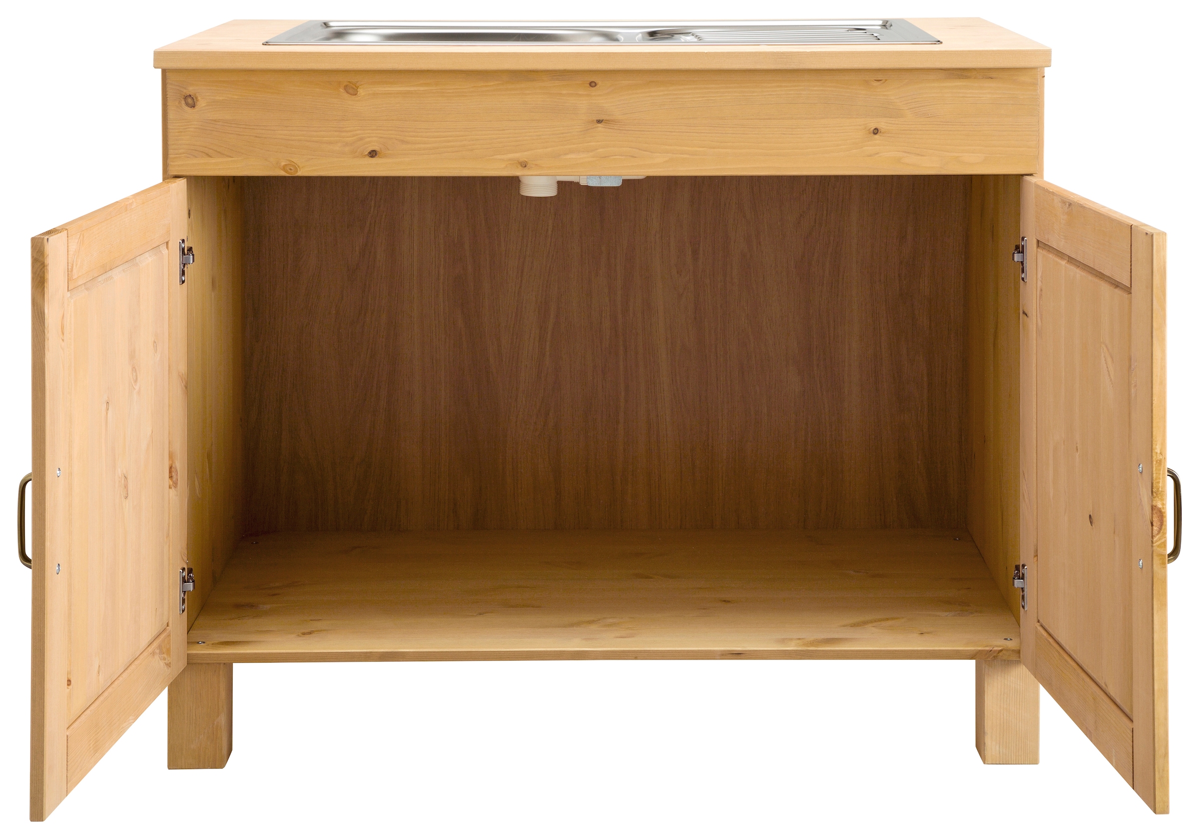 Home affaire Spülenschrank »Alby«, Breite 100 cm, 1 Fach