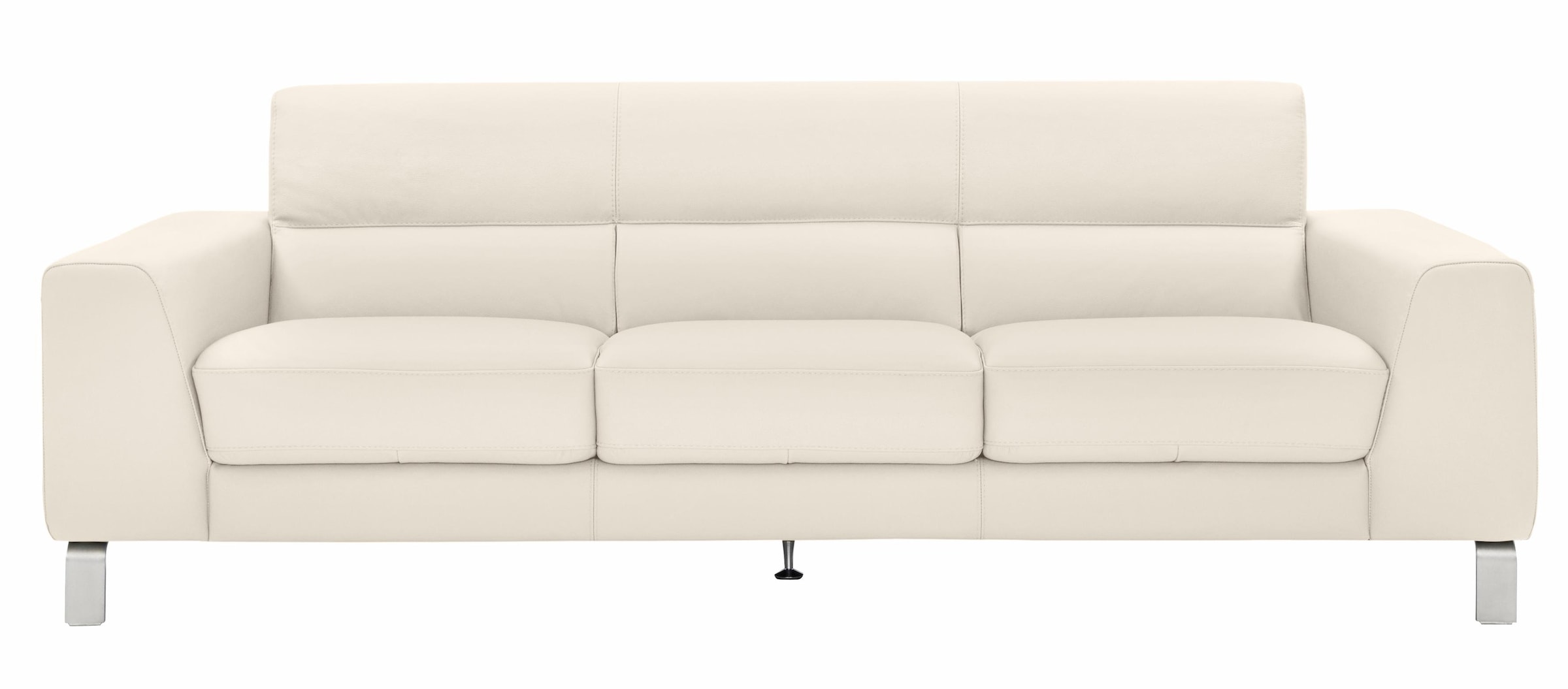 CALIA ITALIA 3-places »Simon, toller Sitzkomfort, italienisches Designsofa« in zwei Lederqualitäten