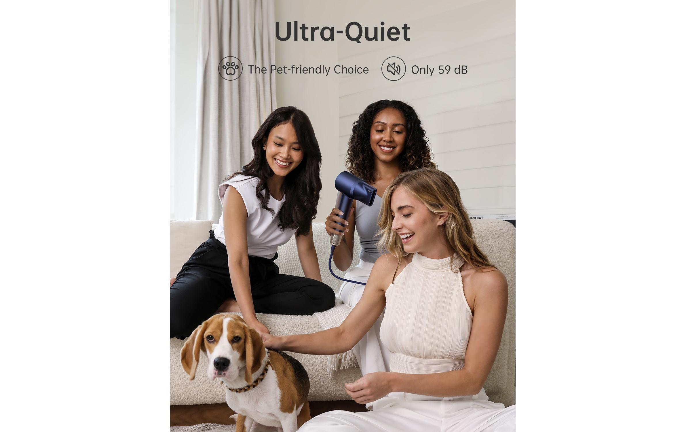 laifen Sèche-cheveux »Swift Premium BLU (2 Aufsätze + 1 Beutel)« 1.600 W