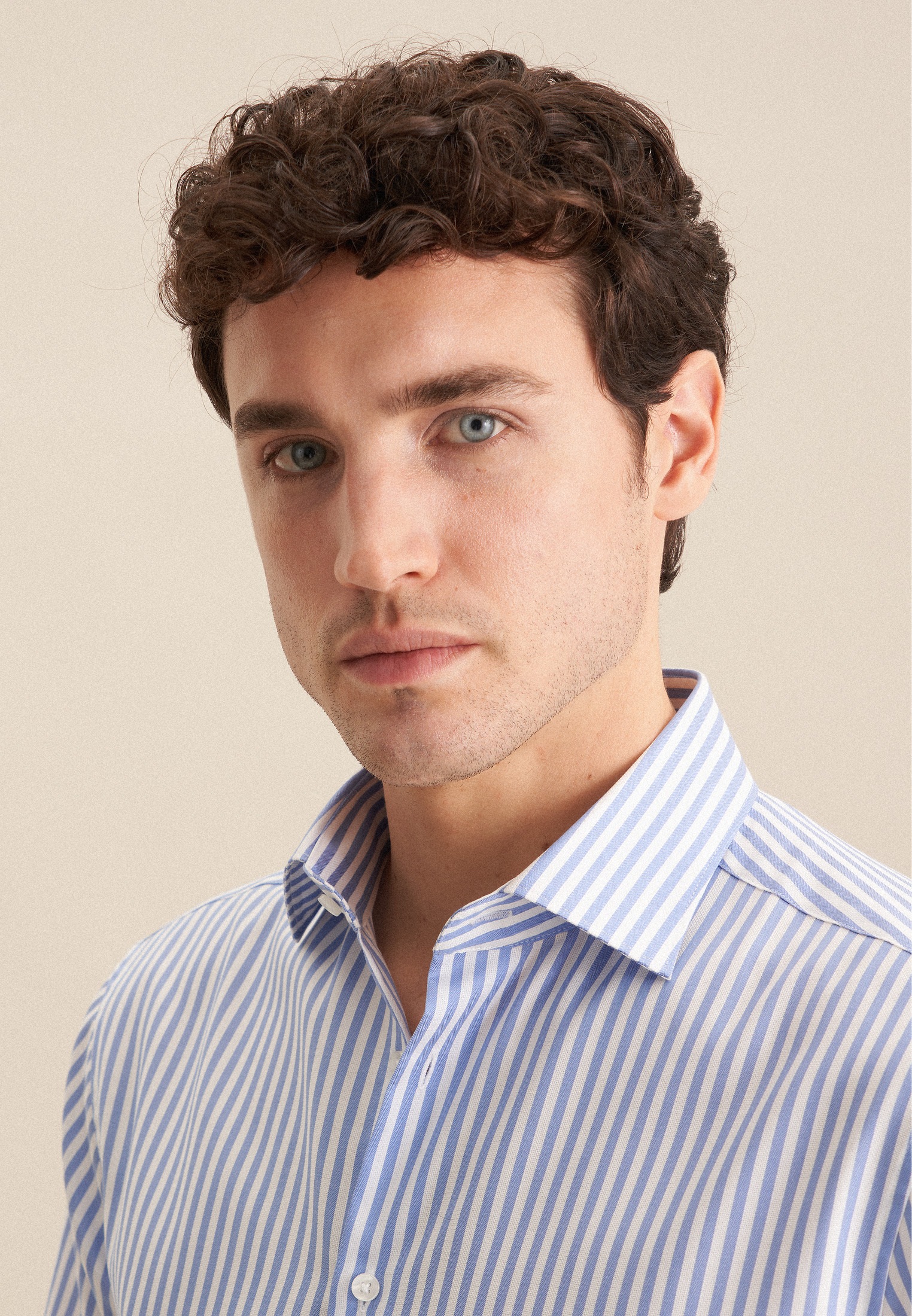 seidensticker Businesshemd »Regular« Regular 1/2 Kentkragen Streifen