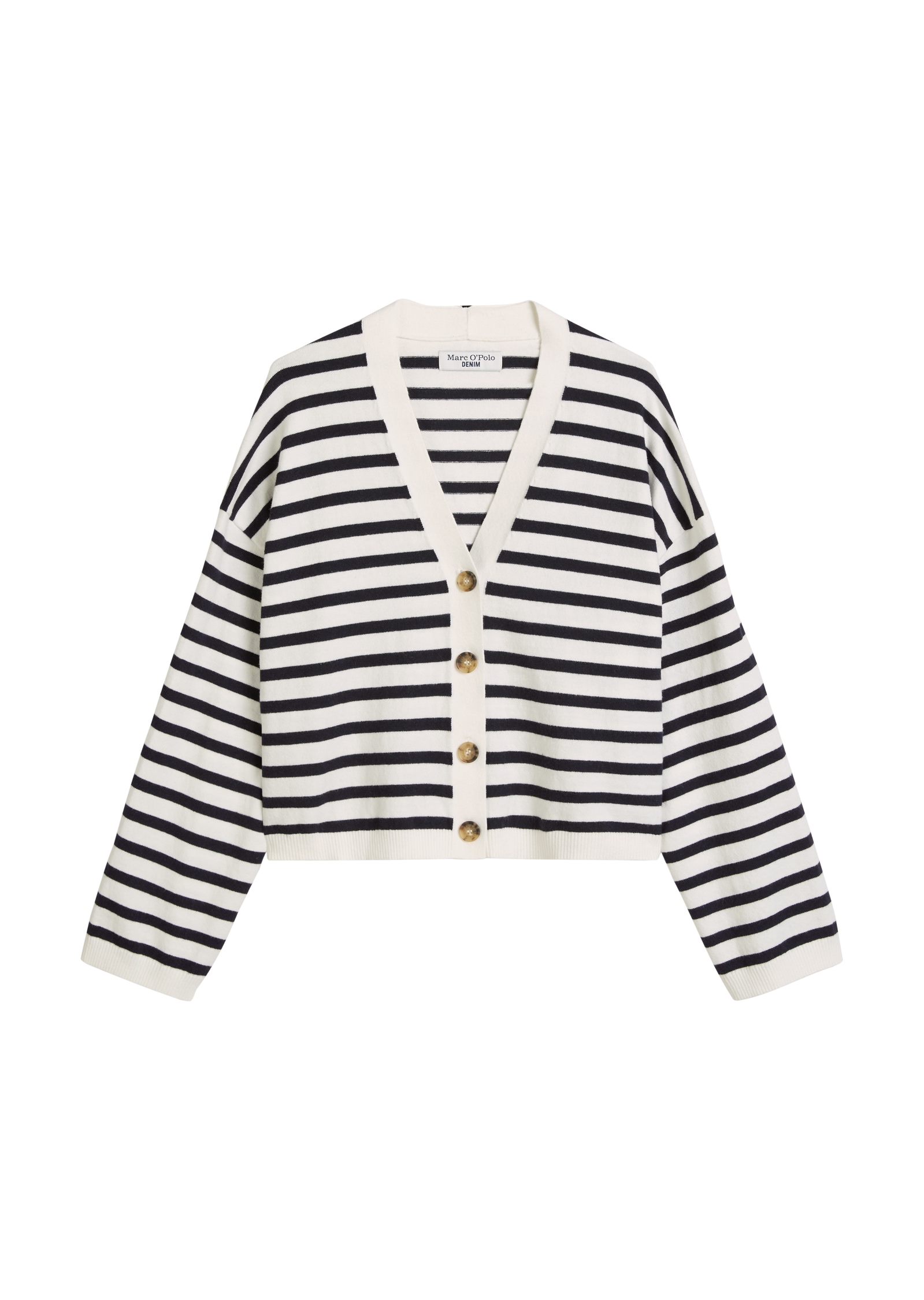 Marc O'Polo DENIM Cardigan »relaxed fit aus Soft Cotton Stretch«
