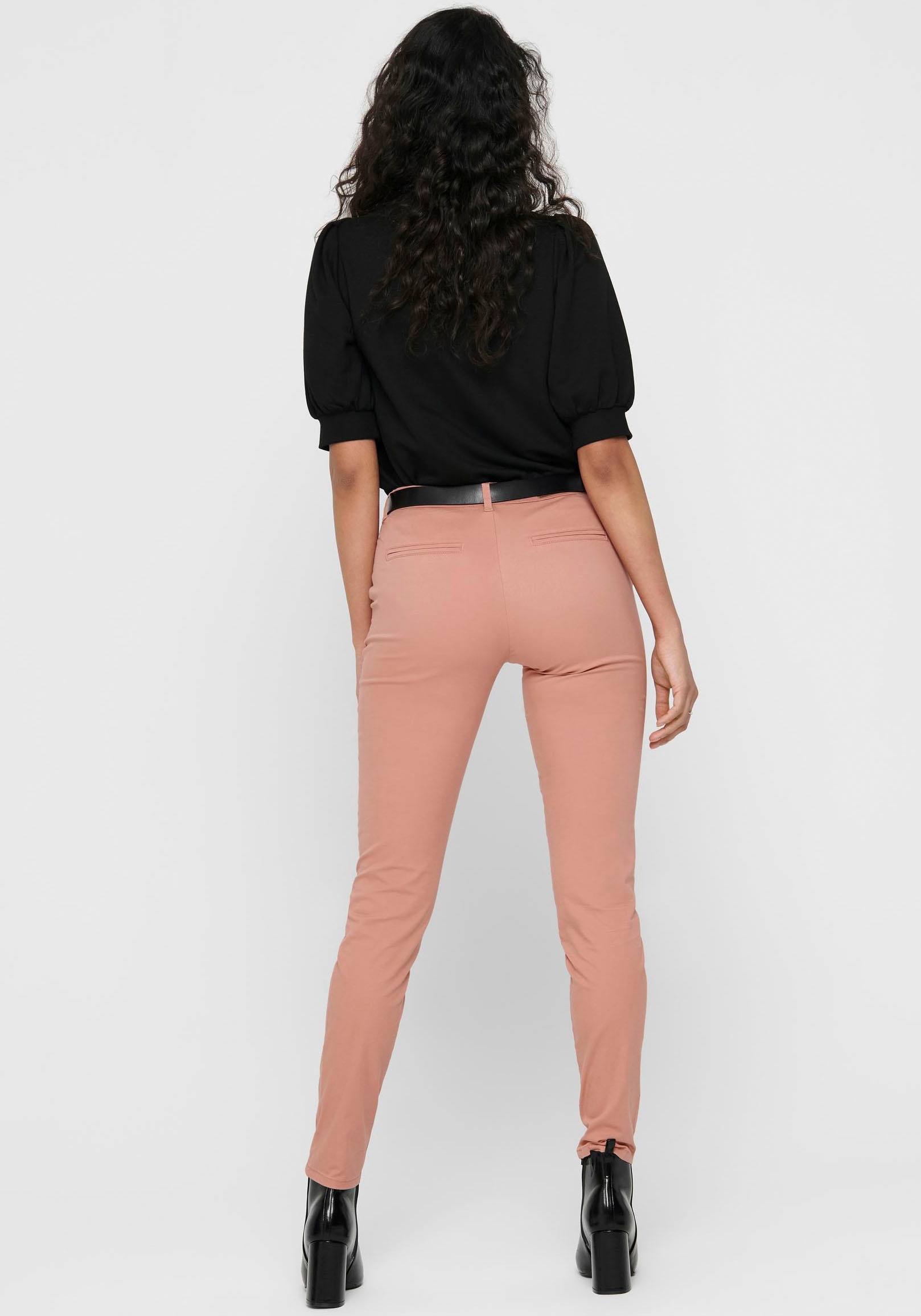 ONLY Chinos »ONLPARIS REG CHINO PANT«  gepflegte Hose mit schmaler Beinform