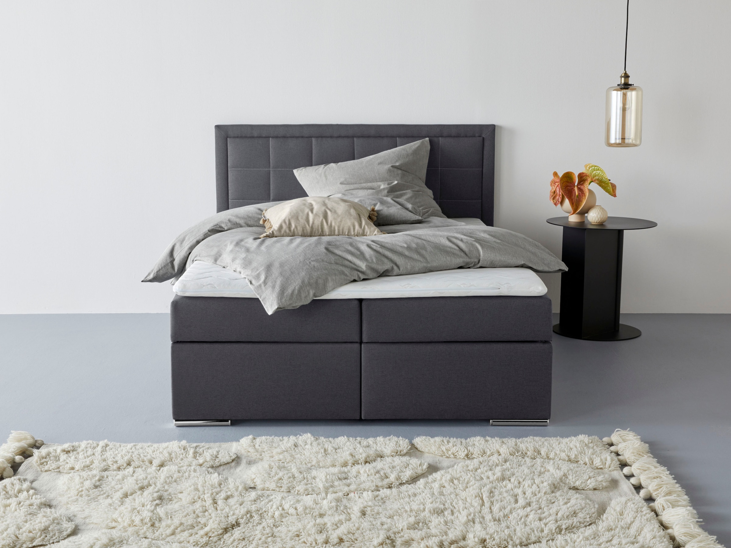 COLLECTION AB Boxbett »"Athena", OTTOs  Choice, Topseller wahlweise mit Bettkasten« inkl. Topper bei Ausführung mit Matratze, in Härtegraden H2, H3, H4