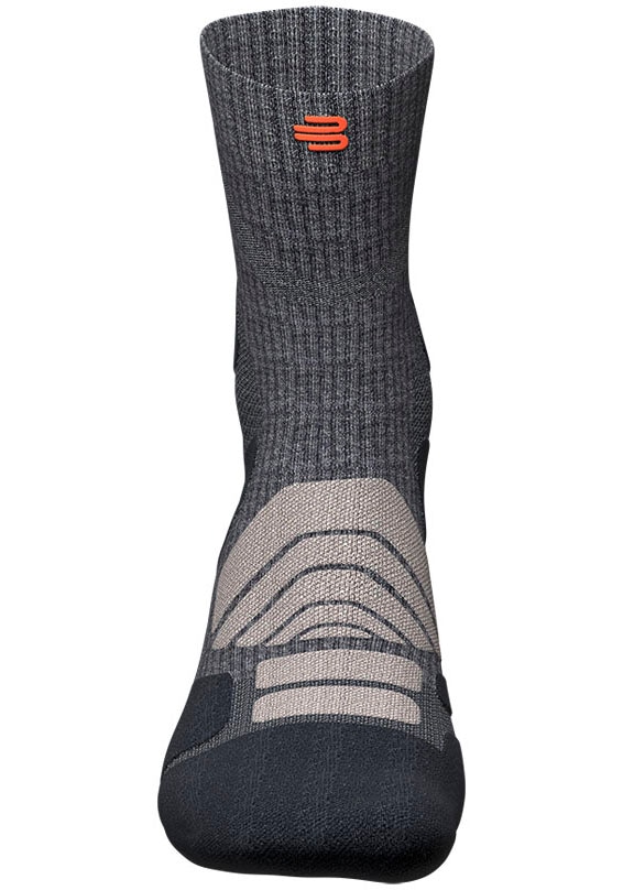 Bauerfeind Sportsocken »Outdoor Merino Mid Cut Socks« mit hohem Anteil an Merinowolle, atmungsaktiv, wärmend