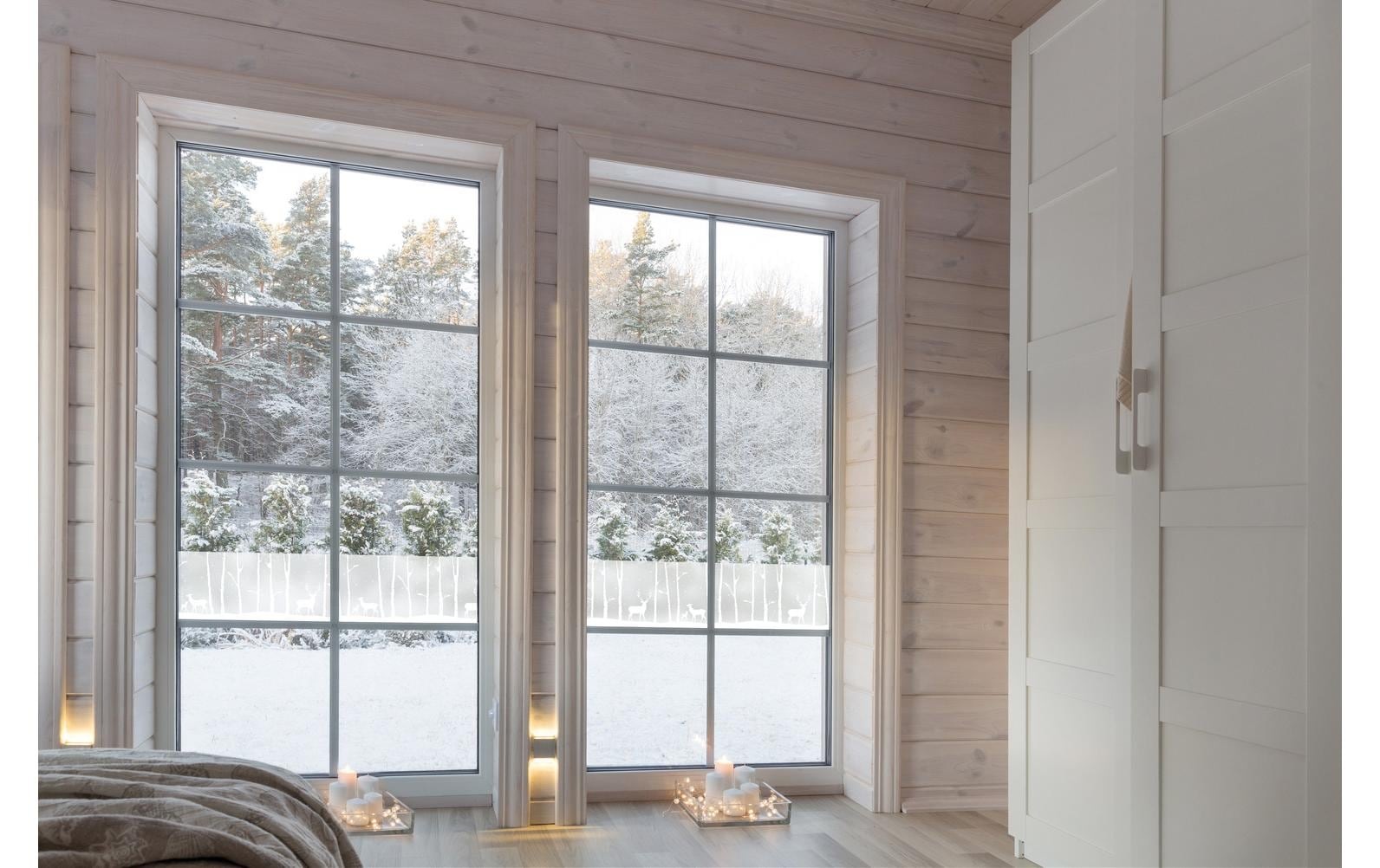 d-c-fix Fensterfolie »Birch Woods«, halbtransparent, statisch haftend