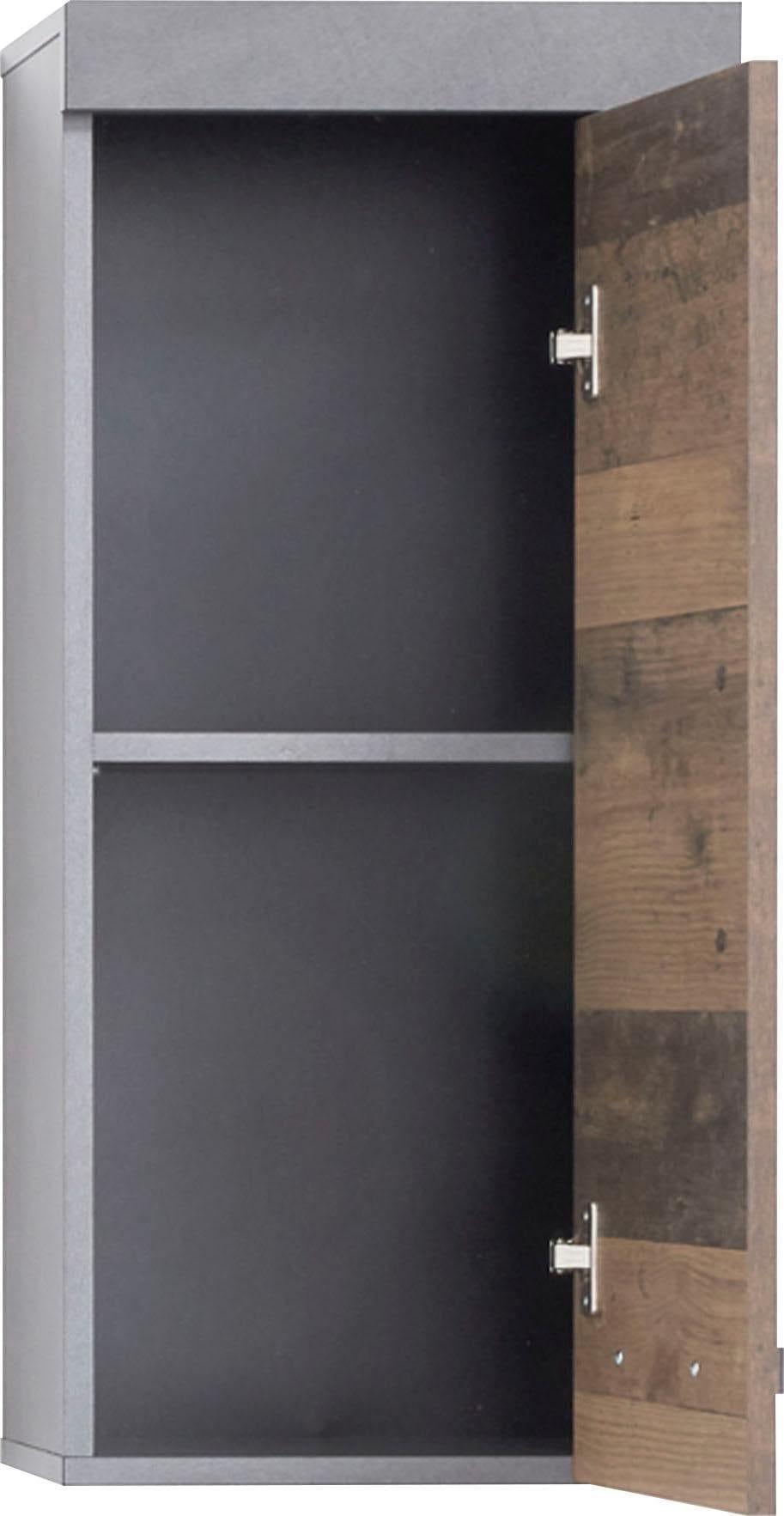 INOSIGN Hängeschrank »Ilana«, Badschrank im modernen Industrial Style - Masse (B/T/H) 36/23/79 cm
