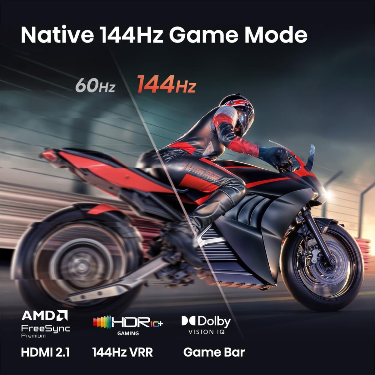 Hisense Téléviseur QLED »75U7DSE« 189 cm/75 ″