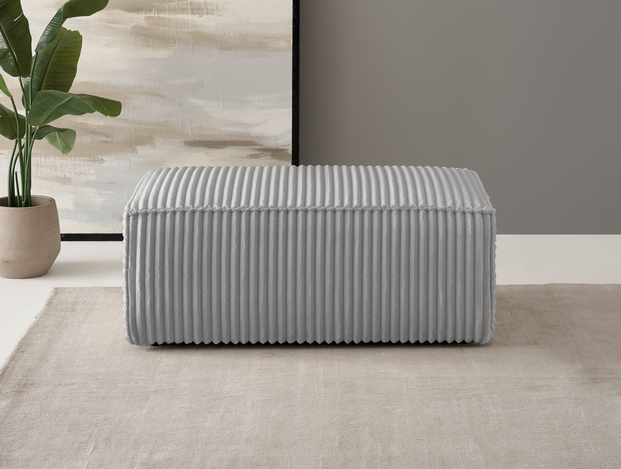 Image of GOODproduct Hocker "FINNLEY Cord, Polsterhocker" passend zur Polster-Serie Finnley