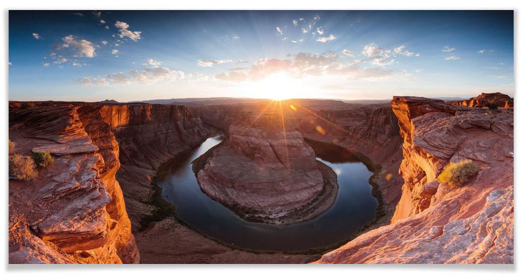 Image of Wall-Art Poster »Horsebound Colorado River«, Landschaften, (1 St.), Poster, Wandbild, Bild, Wandposter bei Ackermann Versand Schweiz