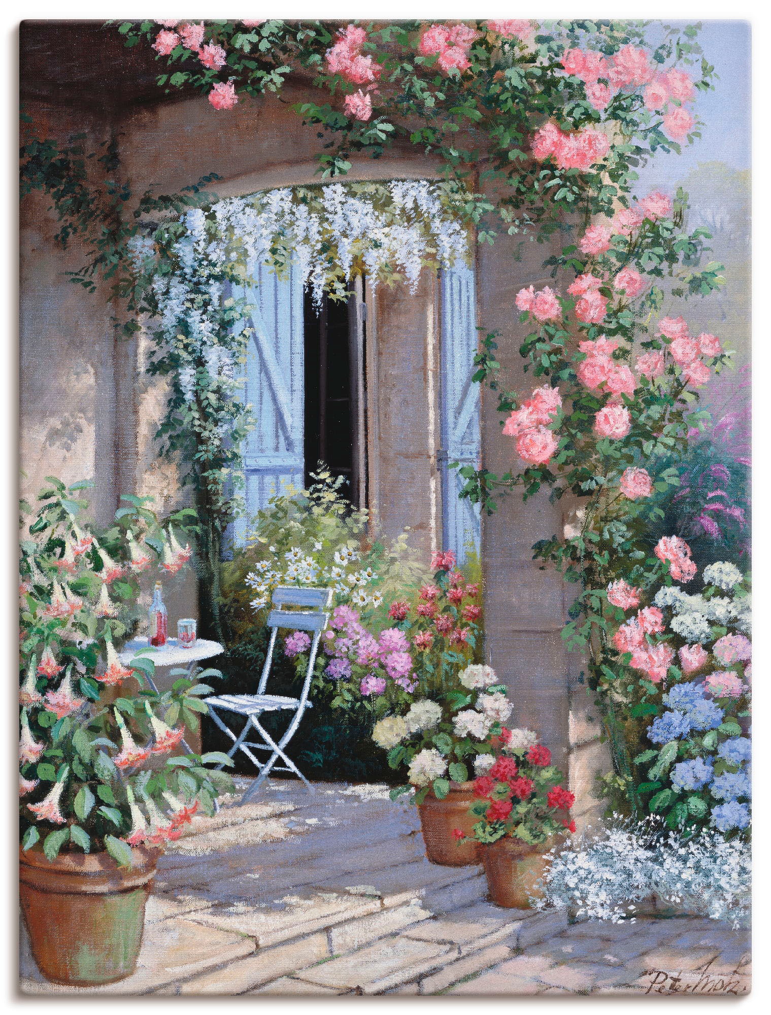 Artland Wandbild »Blumenangebot«, Garten, (1 St.), als Leinwandbild,  Wandaufkleber oder Poster in versch. Grössen kaufen
