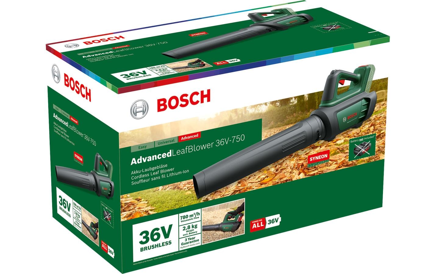 BOSCH Akku-Laubbläser »36V-750«