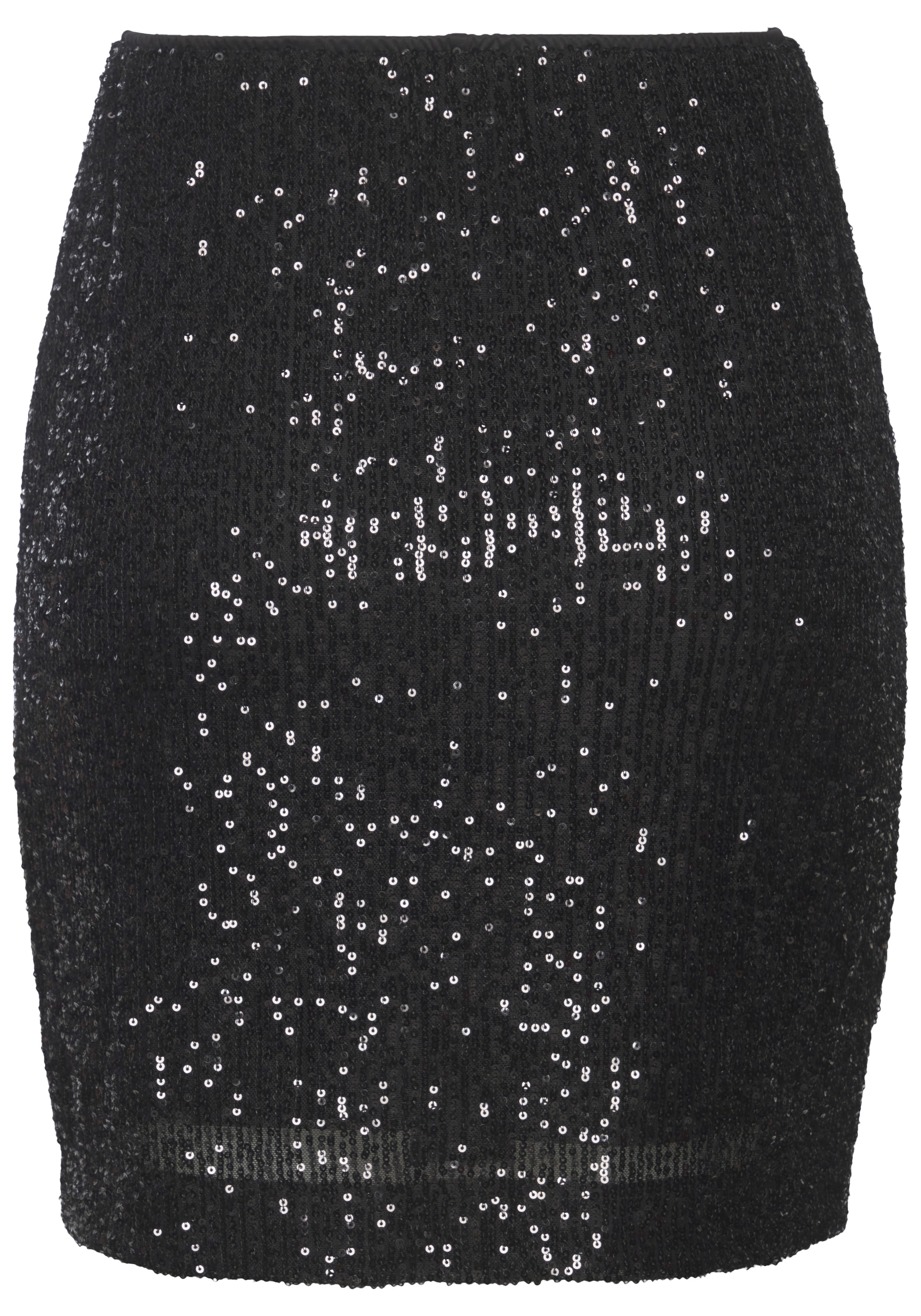 LASCANA Jupe à paillettes en longueur courte, festif