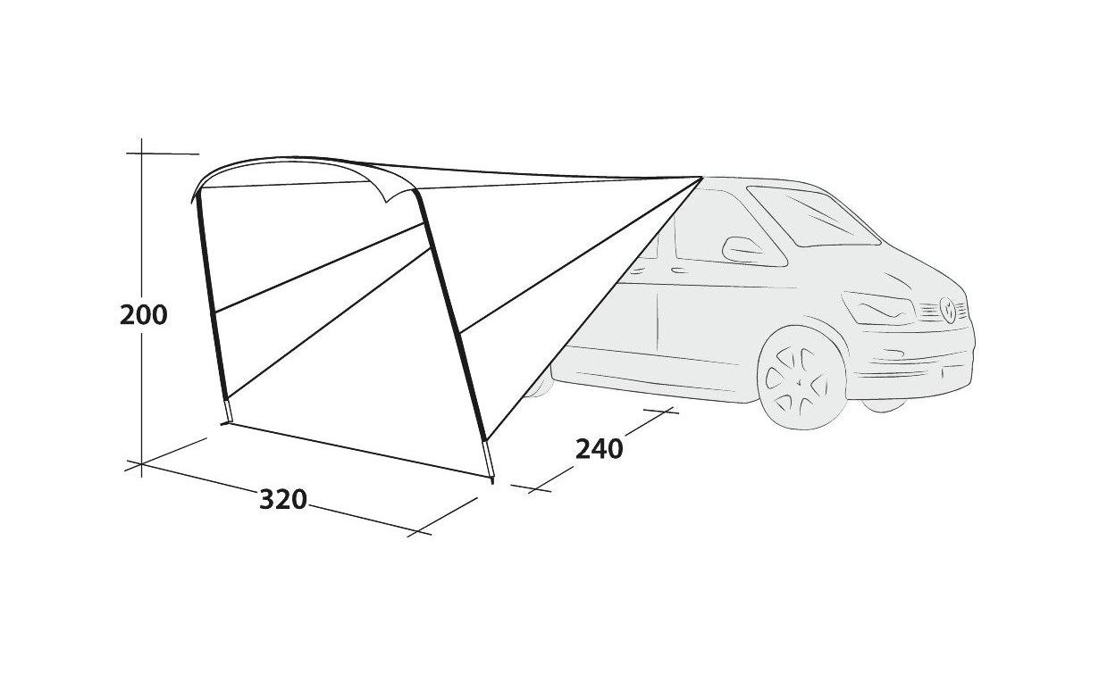Outwell Sonnensegel »Touring Canopy«