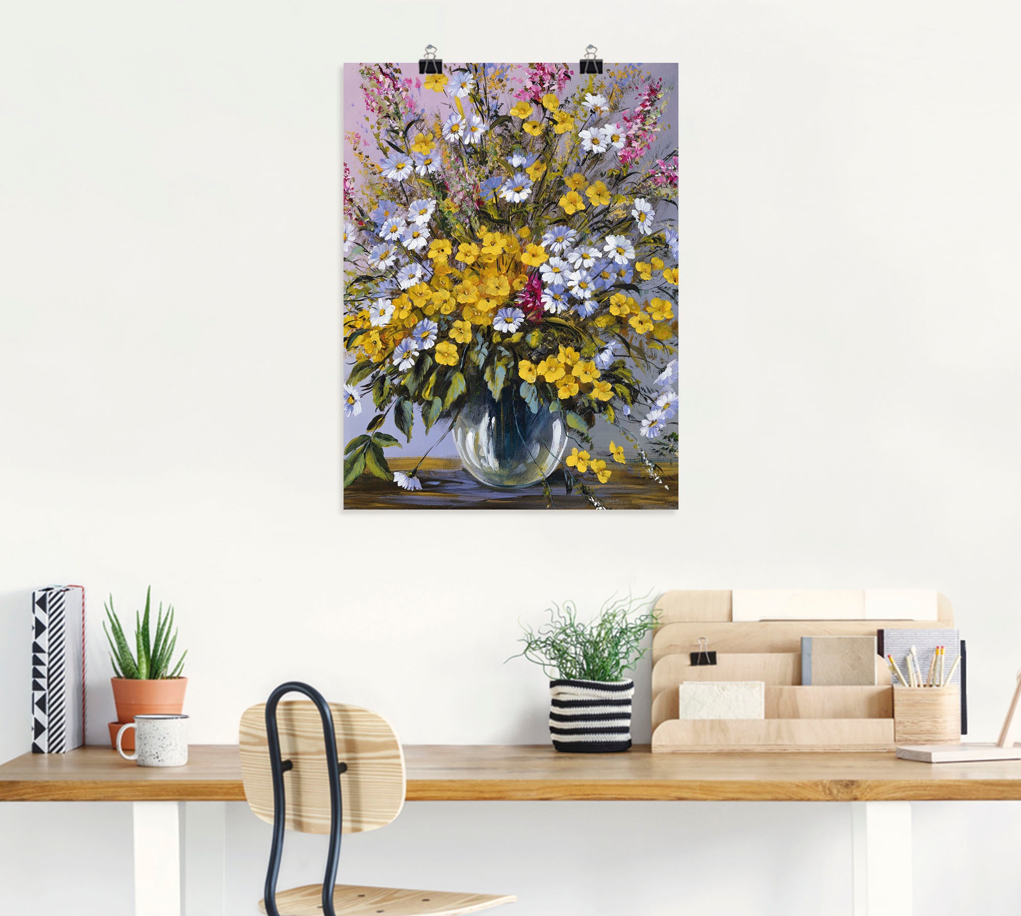 Artland Poster »Gemischter Strauss« Blumen 1 Stk. tlg. ohne Rahmen