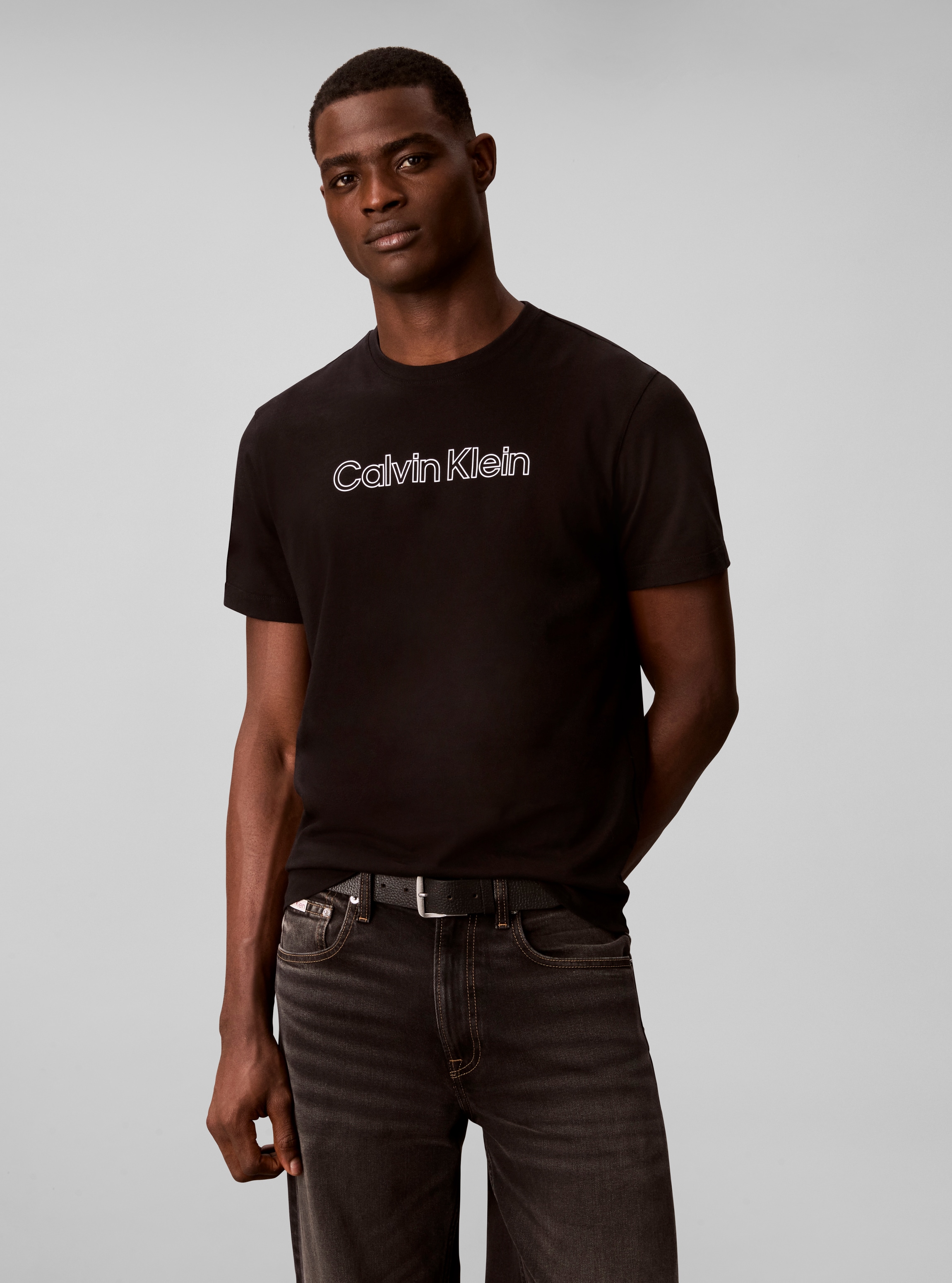Image of Calvin Klein Jeans T-Shirt "LOGO GRAPHIC" Regular fit mit Rundhalsausschnitt