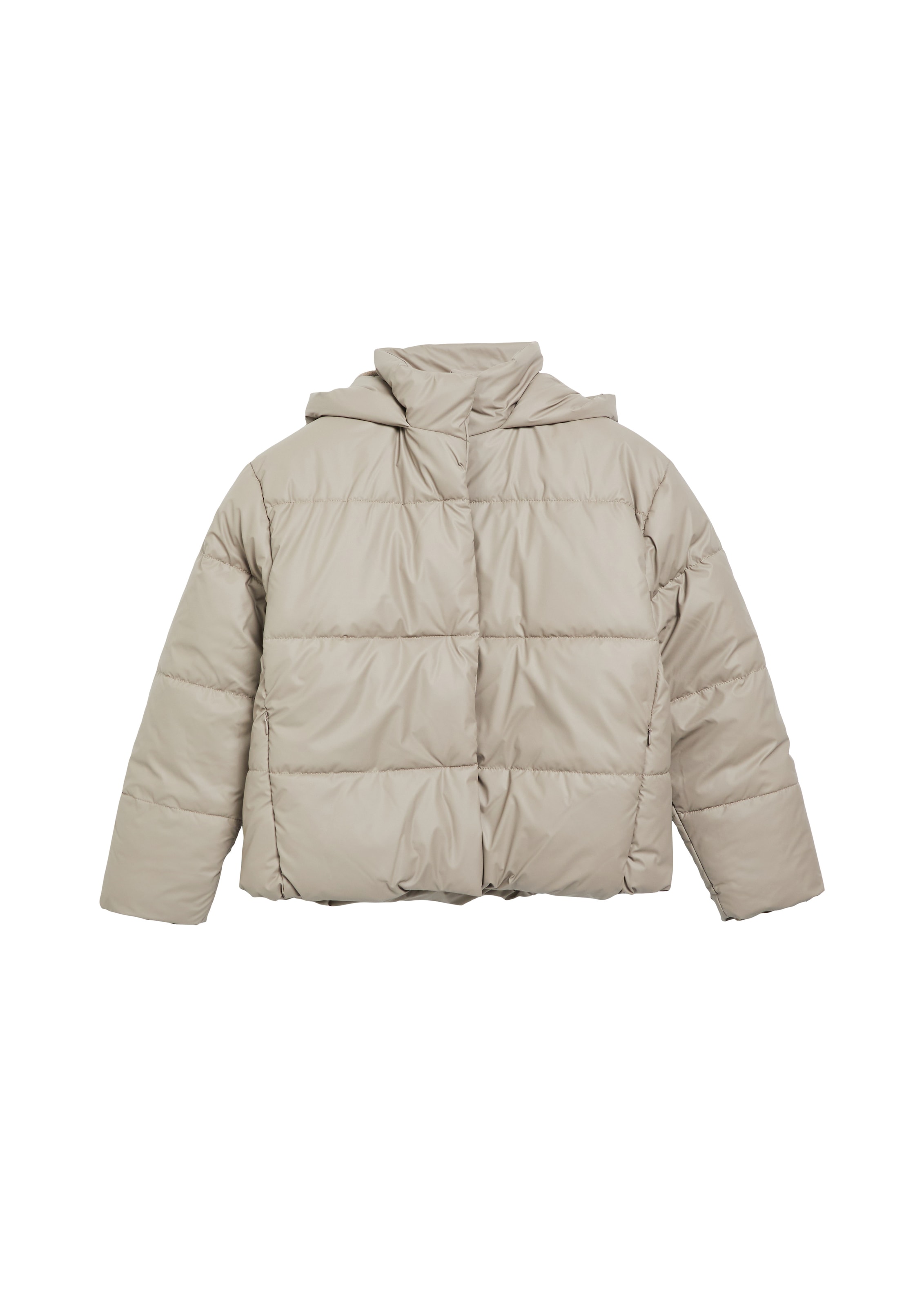 Image of s.Oliver Junior Steppjacke mit Kapuze mit Kapuze und Reissverschlusstaschen