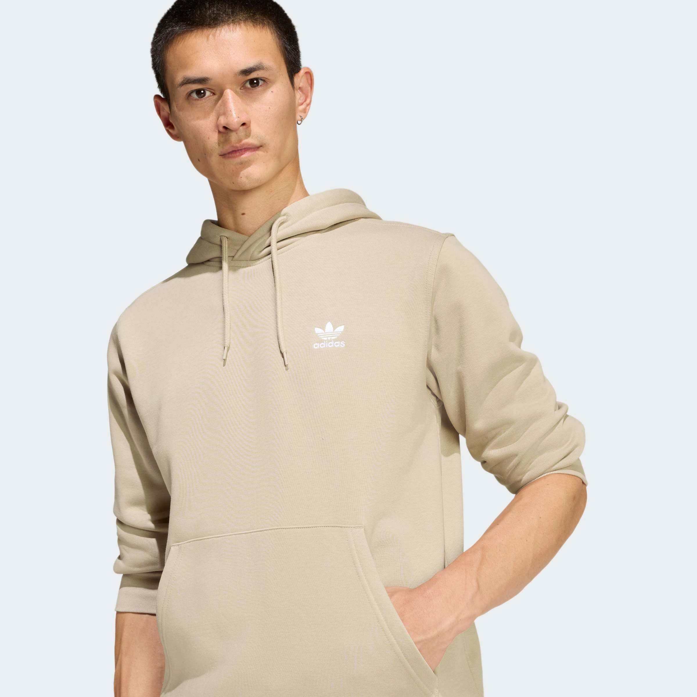 adidas Originals Sweat à capuche »TREFOIL ESSENTIALS HOODIE«, Basic Hoodie, Kapuzenpullover mit Logo
