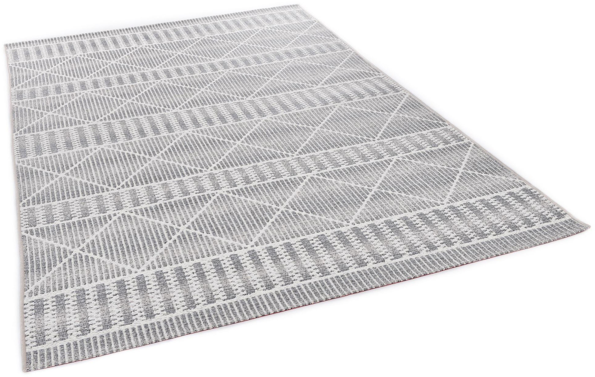 Image of TOM TAILOR Teppich »Funky Outdoor Geometric«, rechteckig, 5 mm Höhe, Flachgewebe, In- und Outdoor geeignet, Wohnzimmer bei Ackermann Versand Schweiz