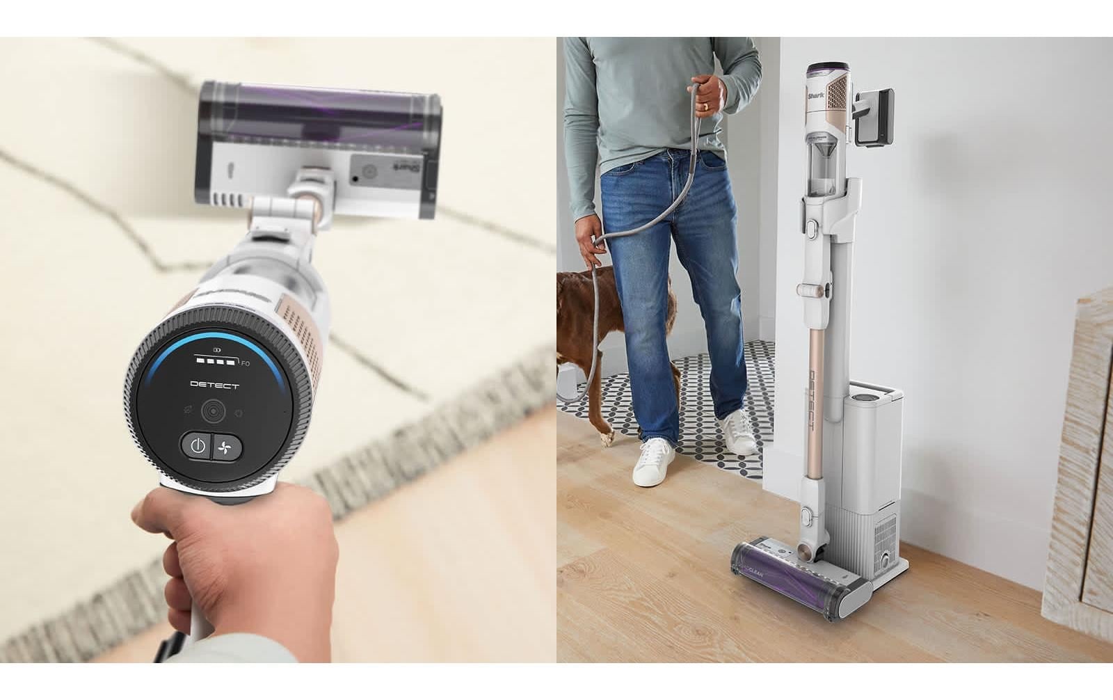 Shark Akku-Bodenstaubsauger »Detect Clean & Empty  IW3612EU«