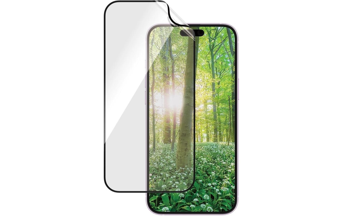 Image of PanzerGlass Displayschutzglas "Ultra Wide Fit MATRIX iPhone 16 Plus" für iPhone 16 Plus 1 Stk. tlg.