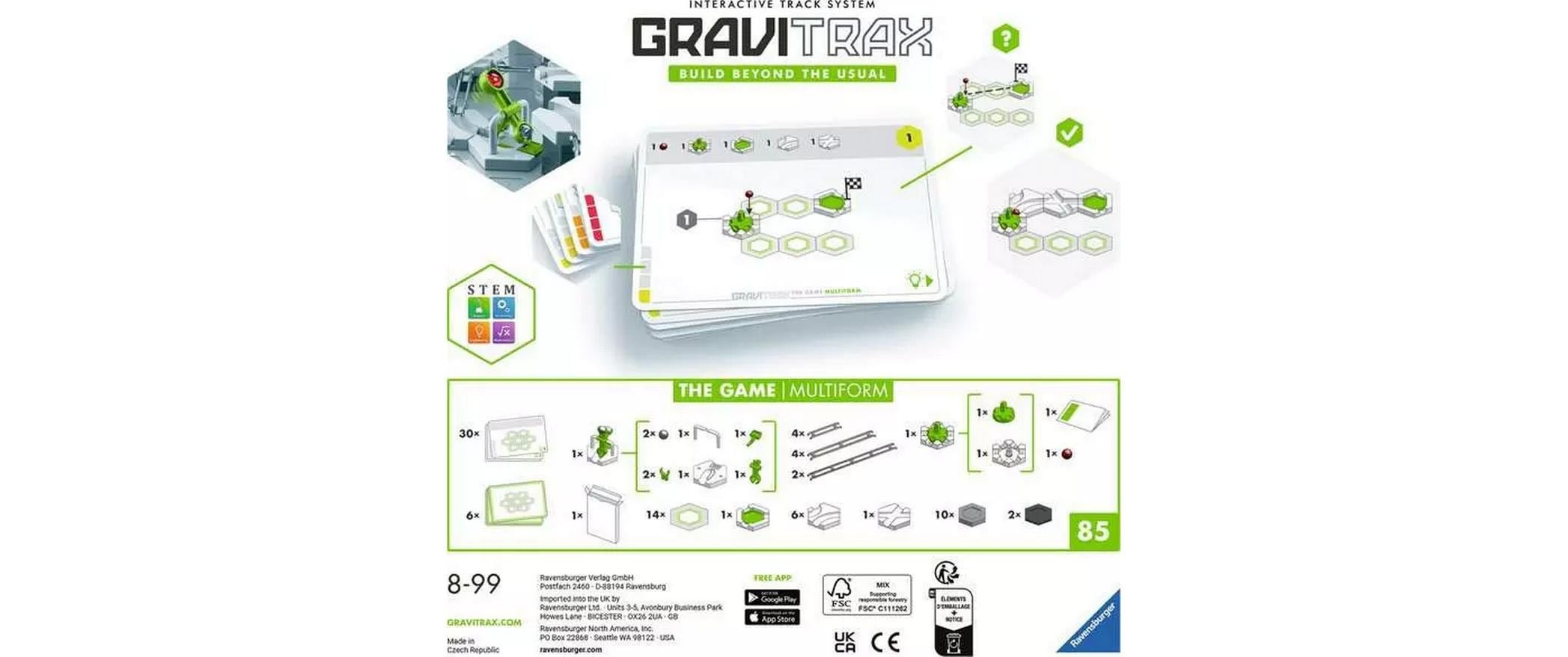 Ravensburger Kugelbahn »GraviTrax The Game«, (85 tlg.)