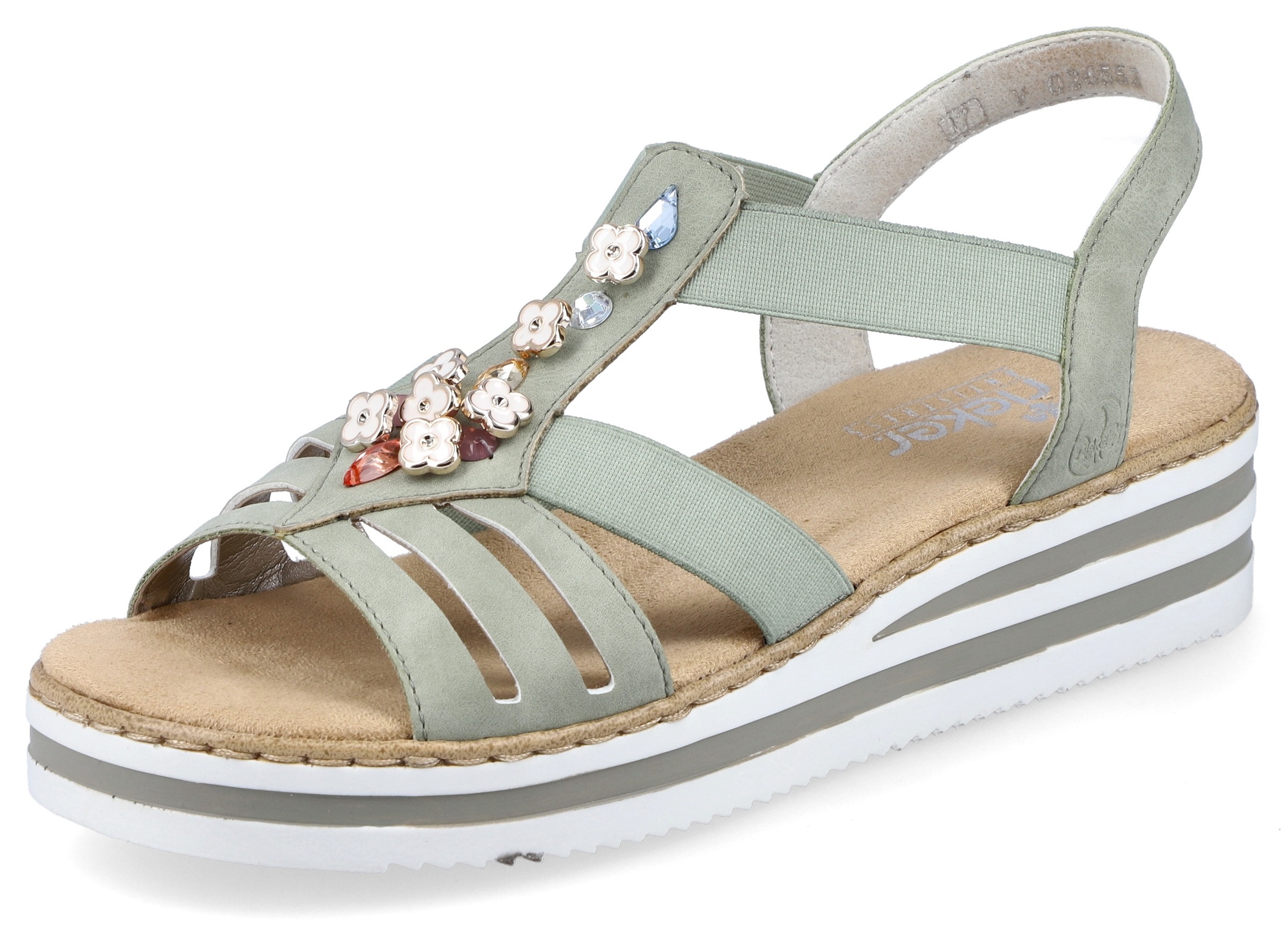 Image of Rieker Riemchensandale, mit Schmuckelementen bei Ackermann Versand Schweiz