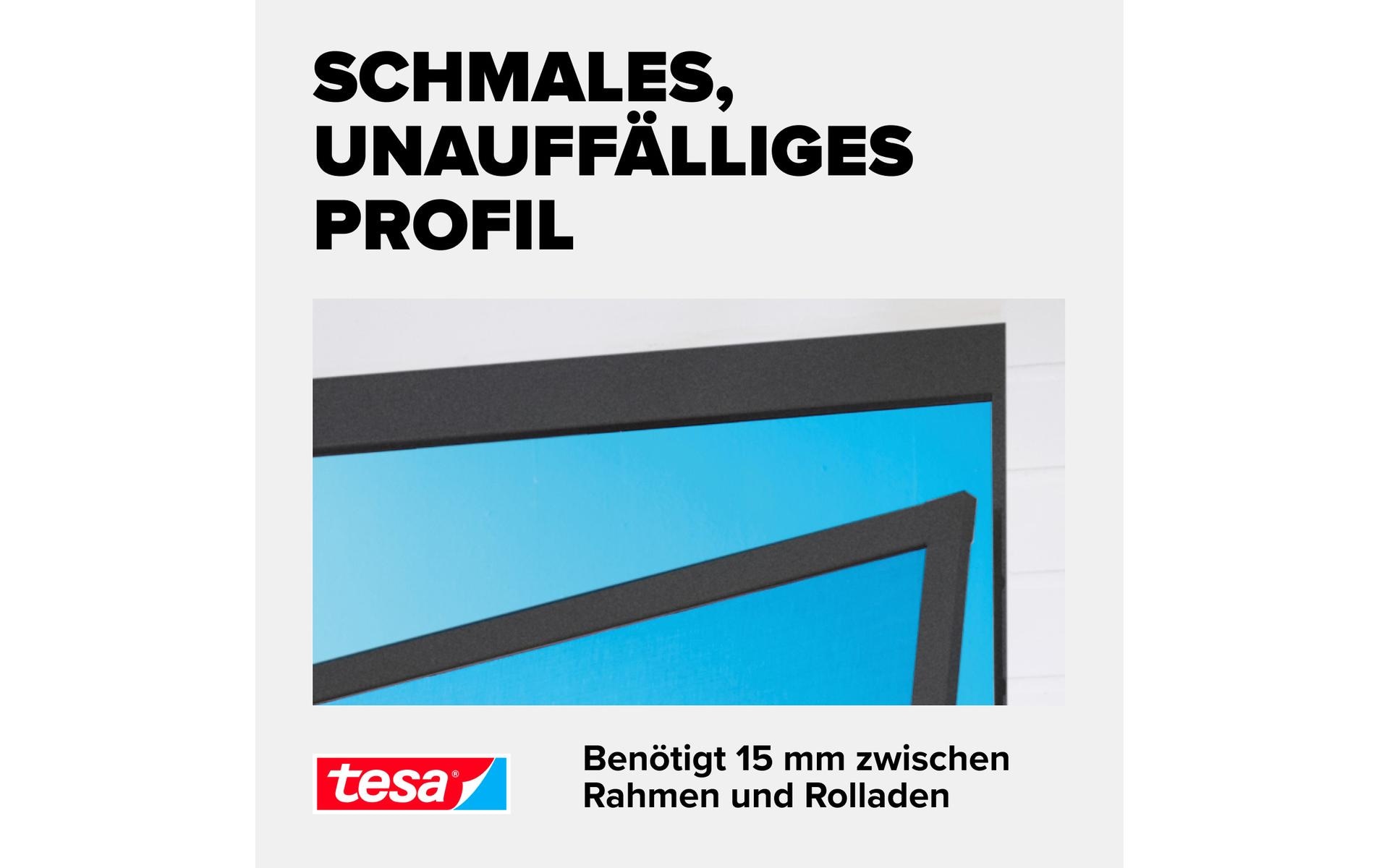 tesa Fliegengitter-Gewebe »Insektenschutz Alu Comfort Tür 1 x 2.2m«