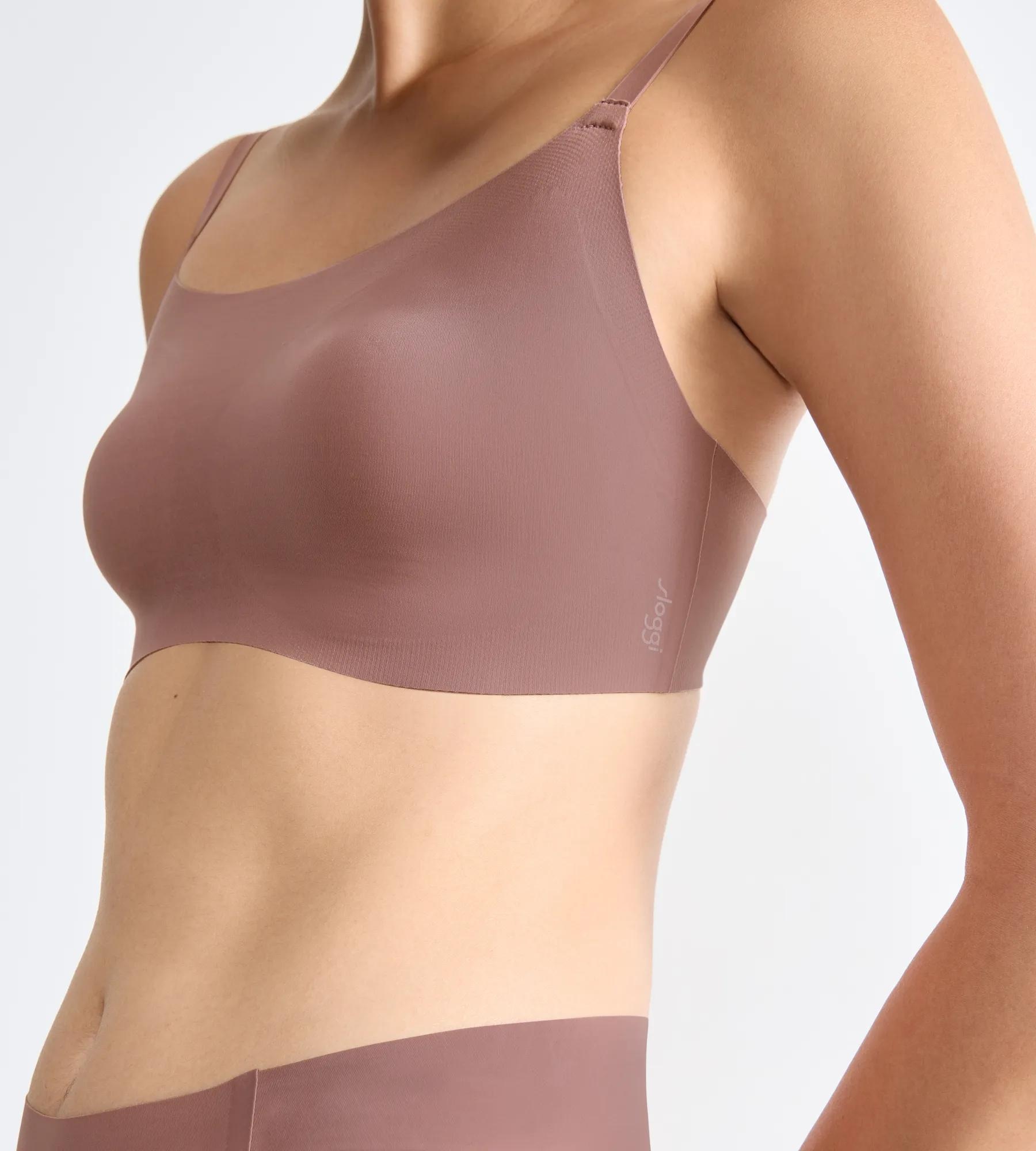 sloggi Bügelloser BH »ZERO Feel 2.0« herausnehmbare Pads, Microfaser, verstellbare Träger