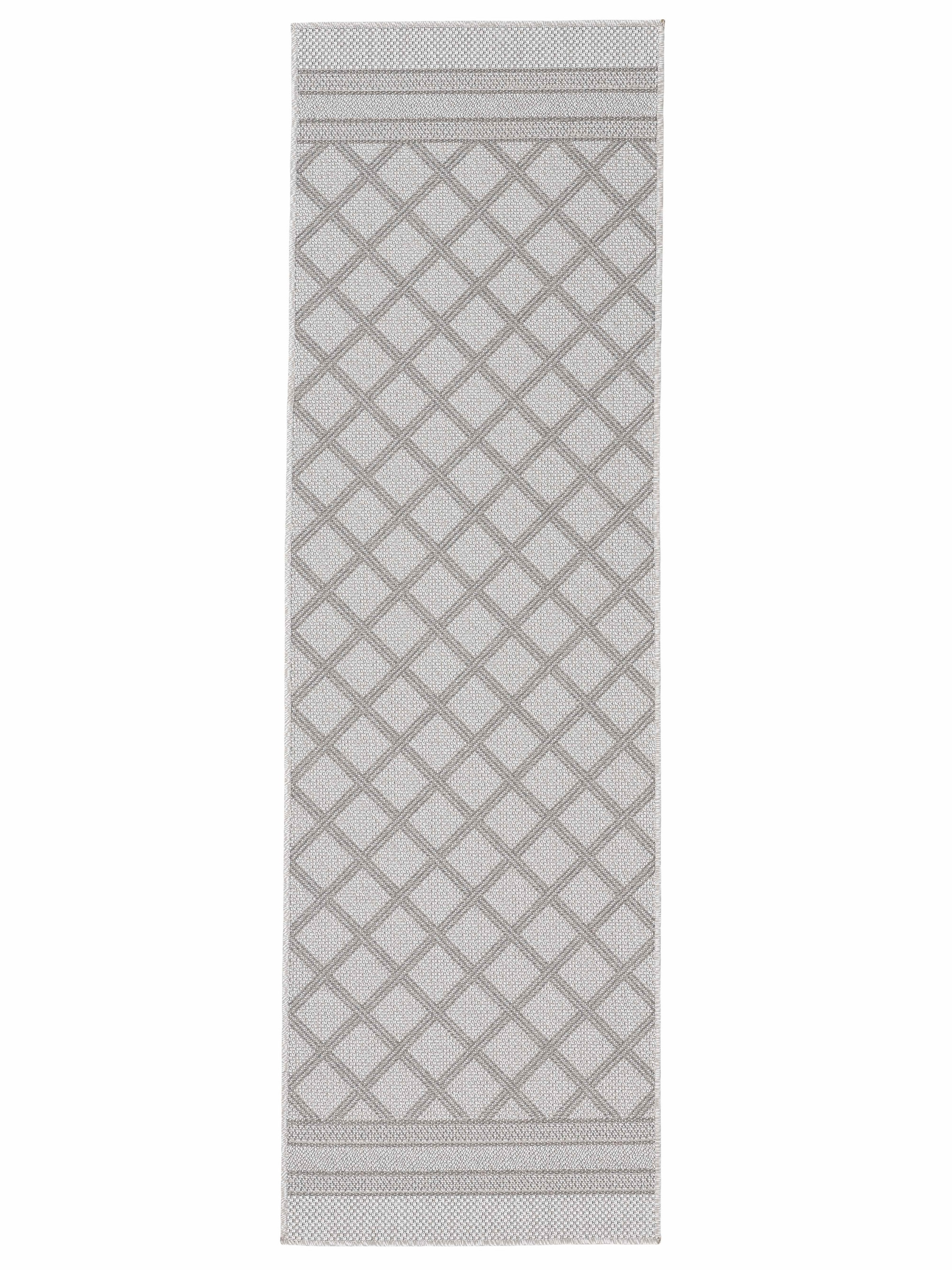 Image of carpetfine Läufer »Boho 104«, rechteckig, 4 mm Höhe, robustes Flachgewebe, Sisal Optik, In- und Outdoor geeignet, Wetterfest und UV-beständig für Balkon, Terrasse, Garten, Aussenbereich,Wohnzimmer, Schlafzimmer bei Ackermann Versand Schweiz