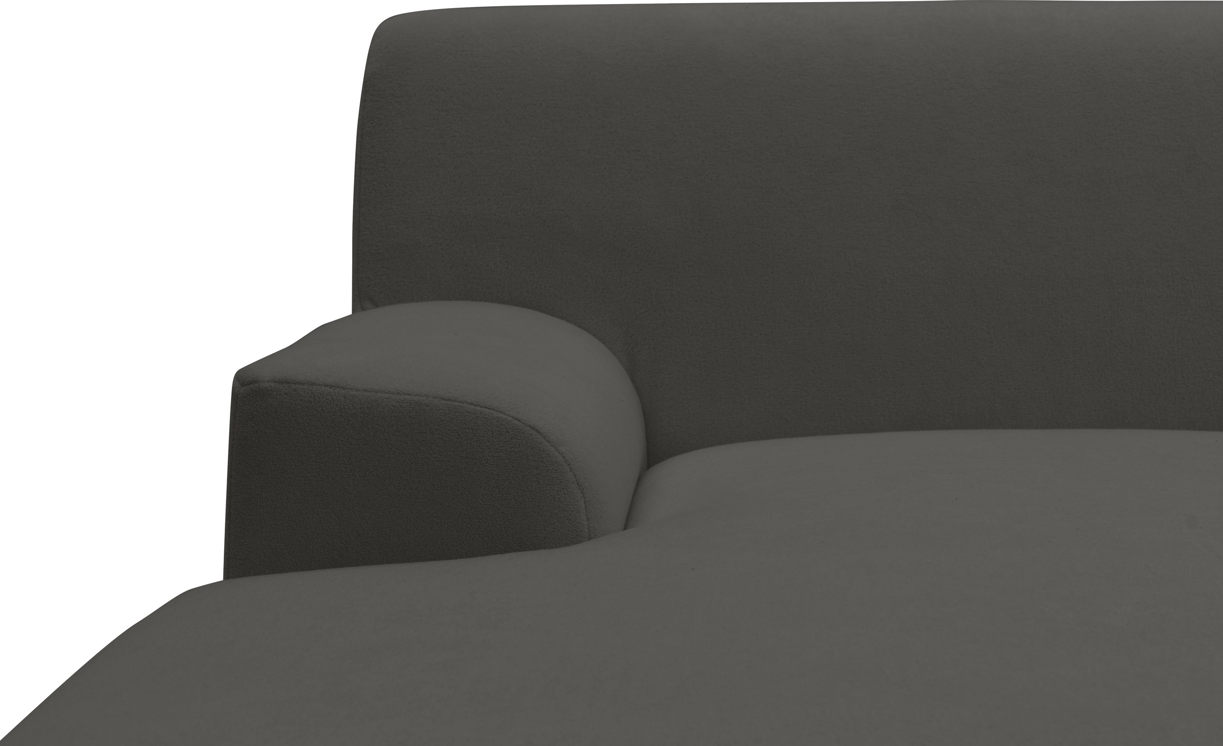 DOMO collection Ecksofa »Turah 2, L-Form, Cord oder Luxus-Microfaser, komfortabler Federkern« B/T/H: 241/146/79 cm, incl. Zierkissen, wahlweise mit Bettfunktion